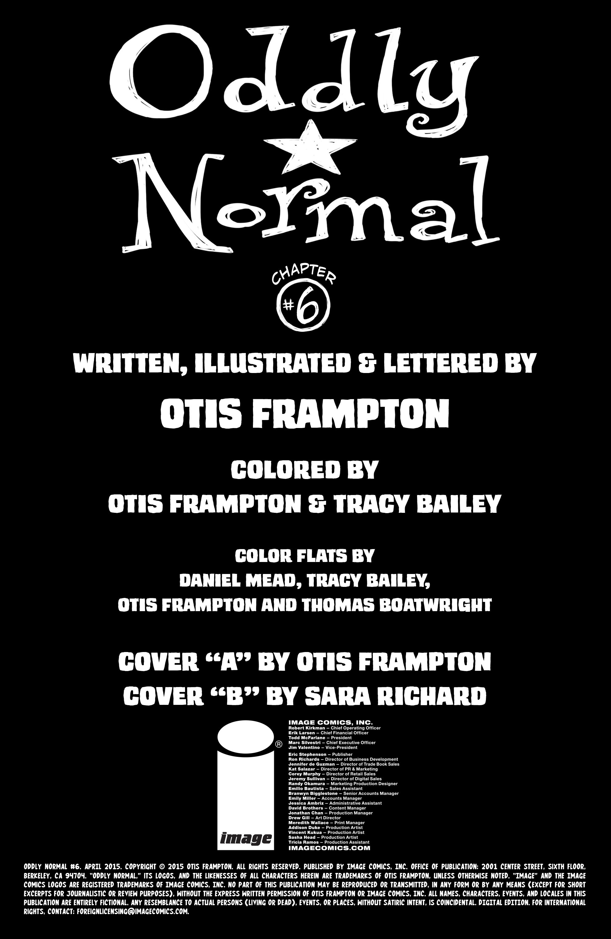 Read online Oddly Normal (2014) comic -  Issue #6 - 2