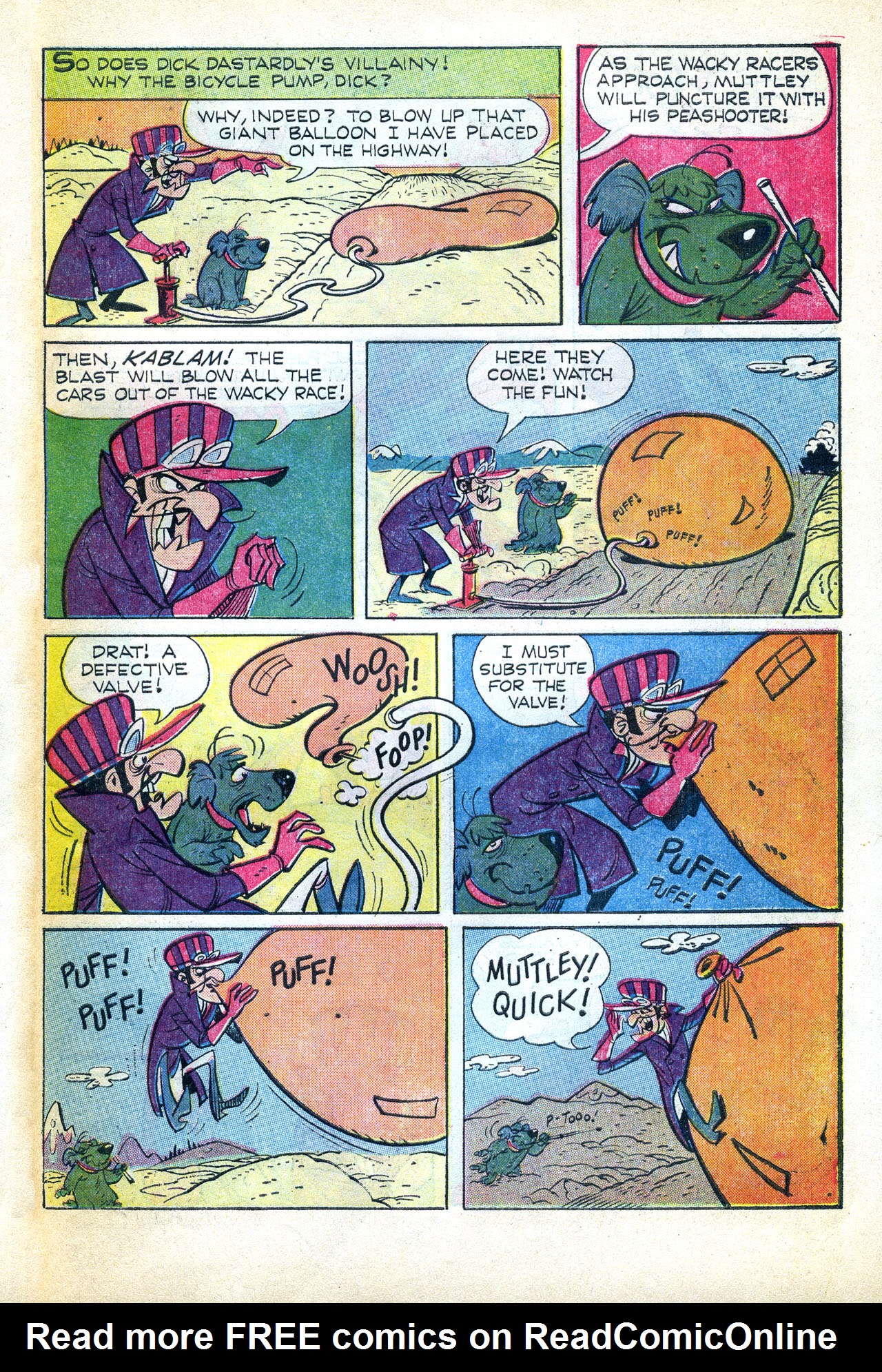 Read online Hanna-Barbera Wacky Races comic -  Issue #1 - 22