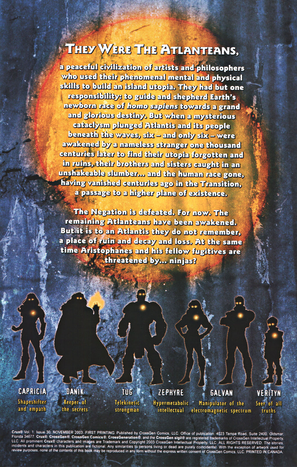 Read online Crux comic -  Issue #30 - 2