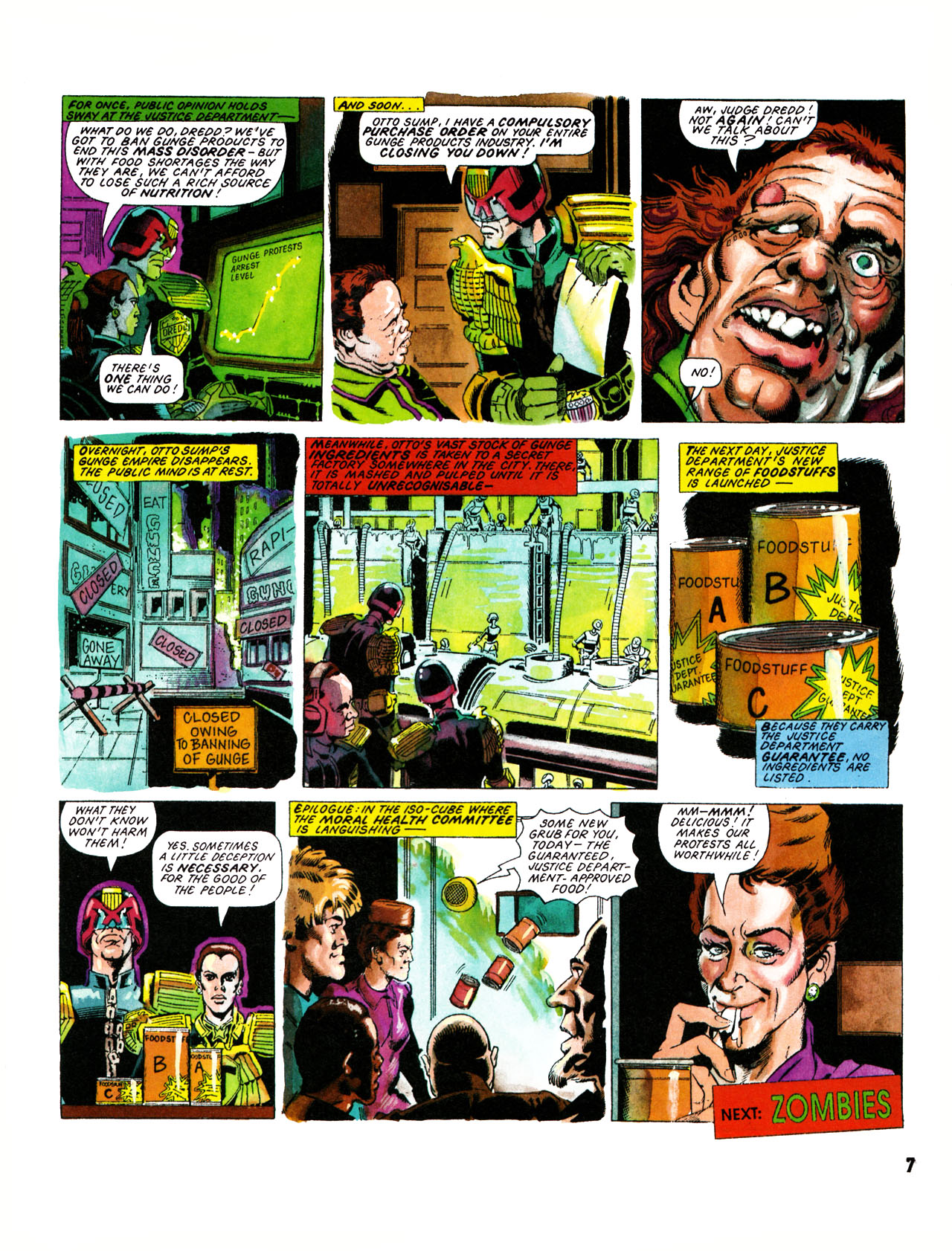Read online Judge Dredd Definitive Editions comic -  Issue # TPB Bad Science - 8
