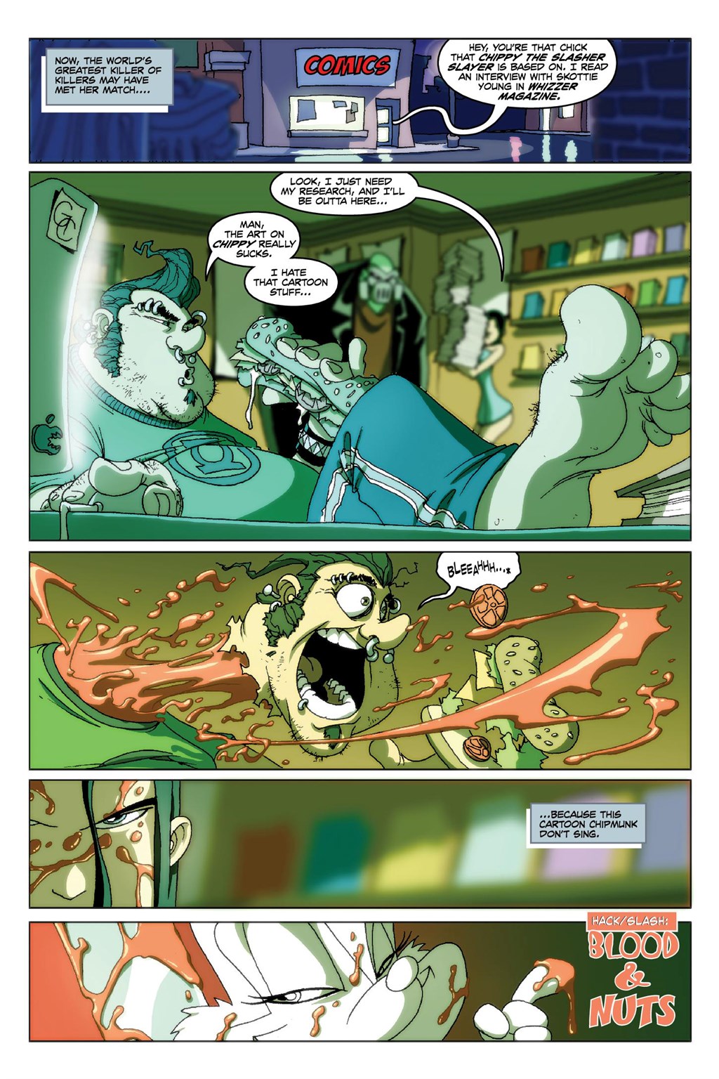 Read online Hack/Slash Deluxe comic -  Issue # TPB 1 (Part 3) - 48