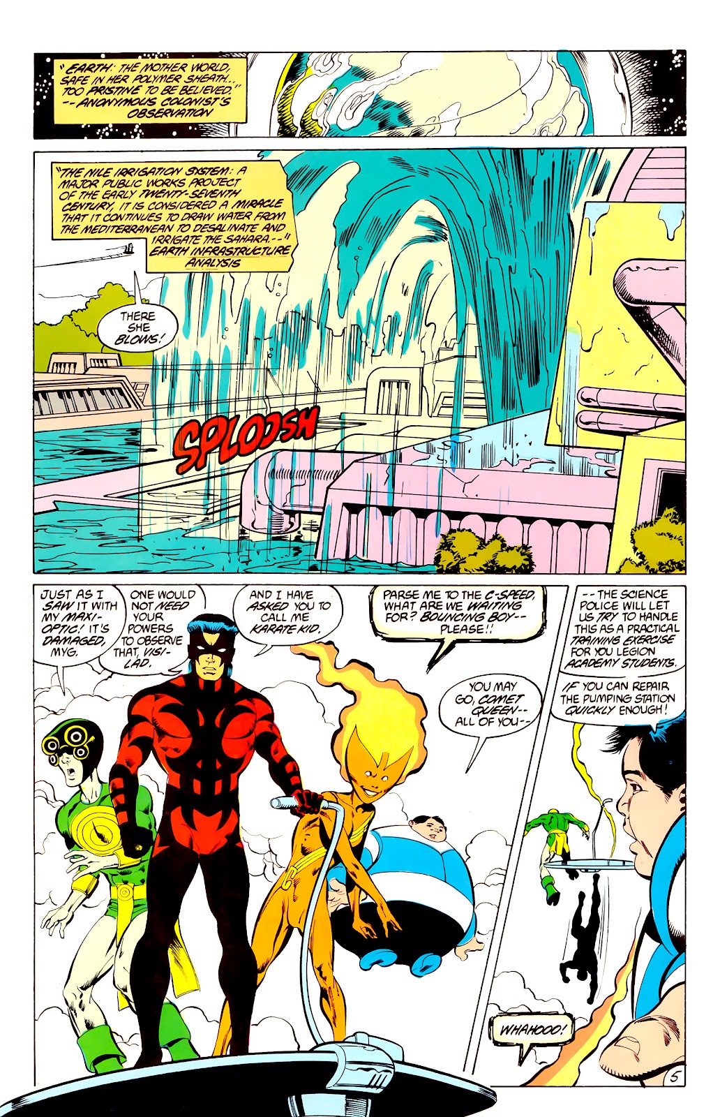 Legion of Super-Heroes (1984) issue Annual 3 - Page 6