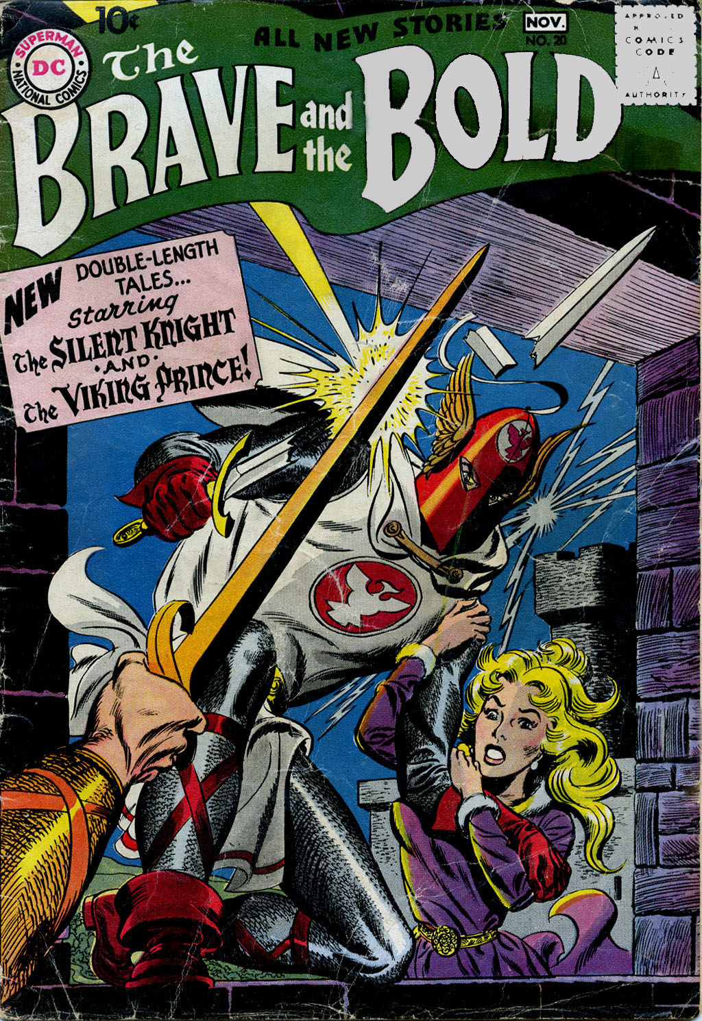 Read online The Brave and the Bold (1955) comic -  Issue #20 - 2