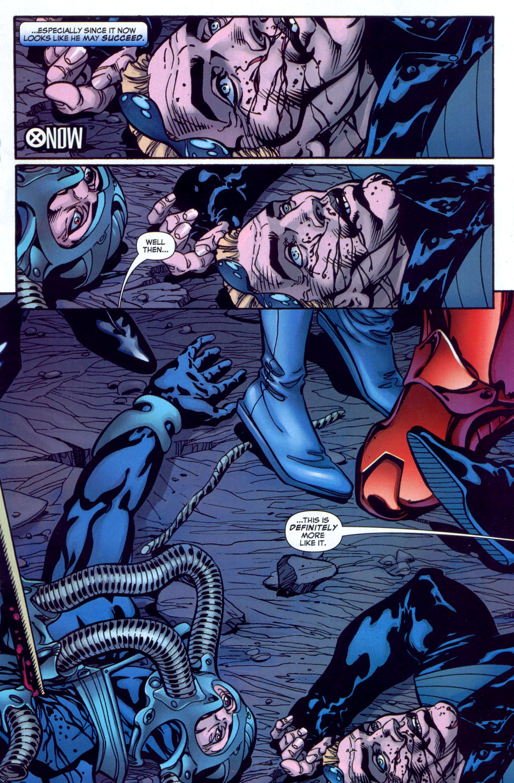 Read online Weapon X: Days of Future Now comic -  Issue #1 - 7