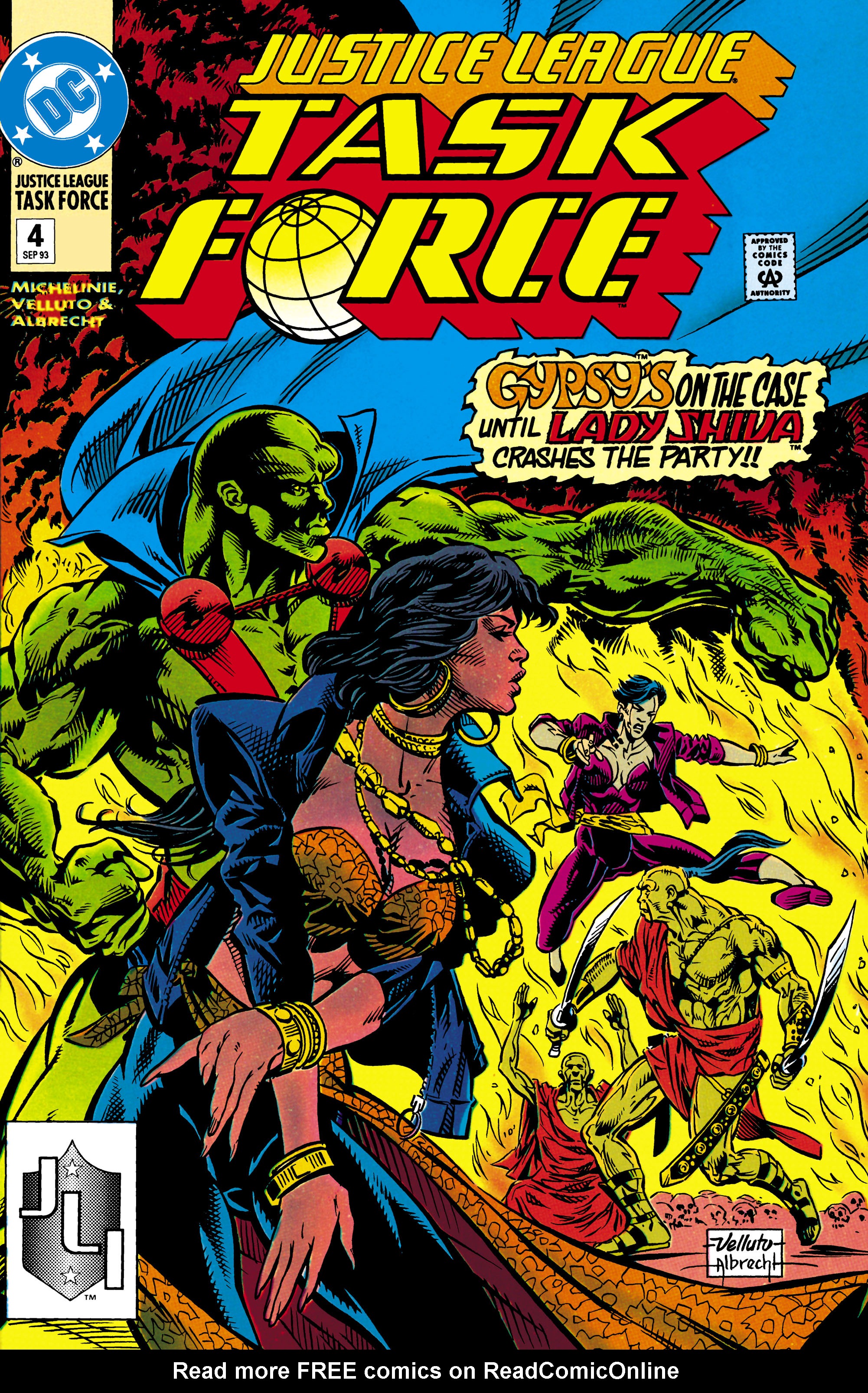 Read online Justice League Task Force comic -  Issue #4 - 1