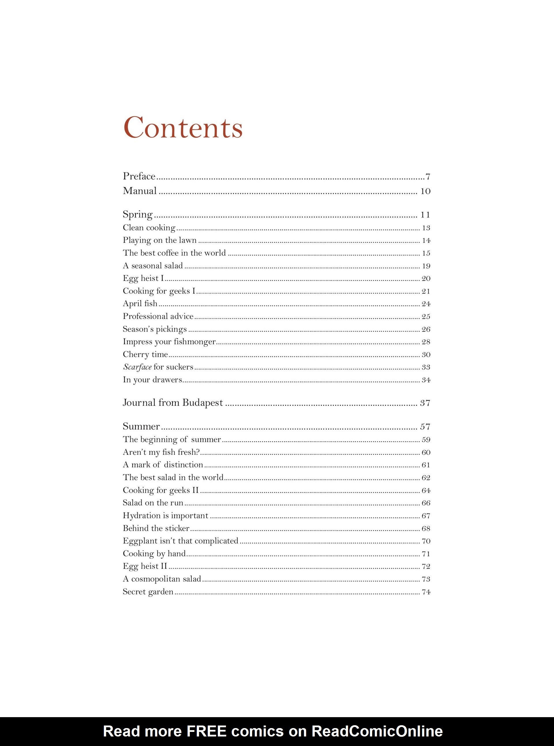 Read online To Drink and to Eat comic -  Issue # TPB 1 - 8