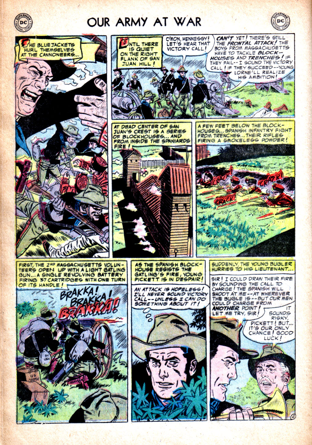 Read online Our Army at War (1952) comic -  Issue #16 - 16