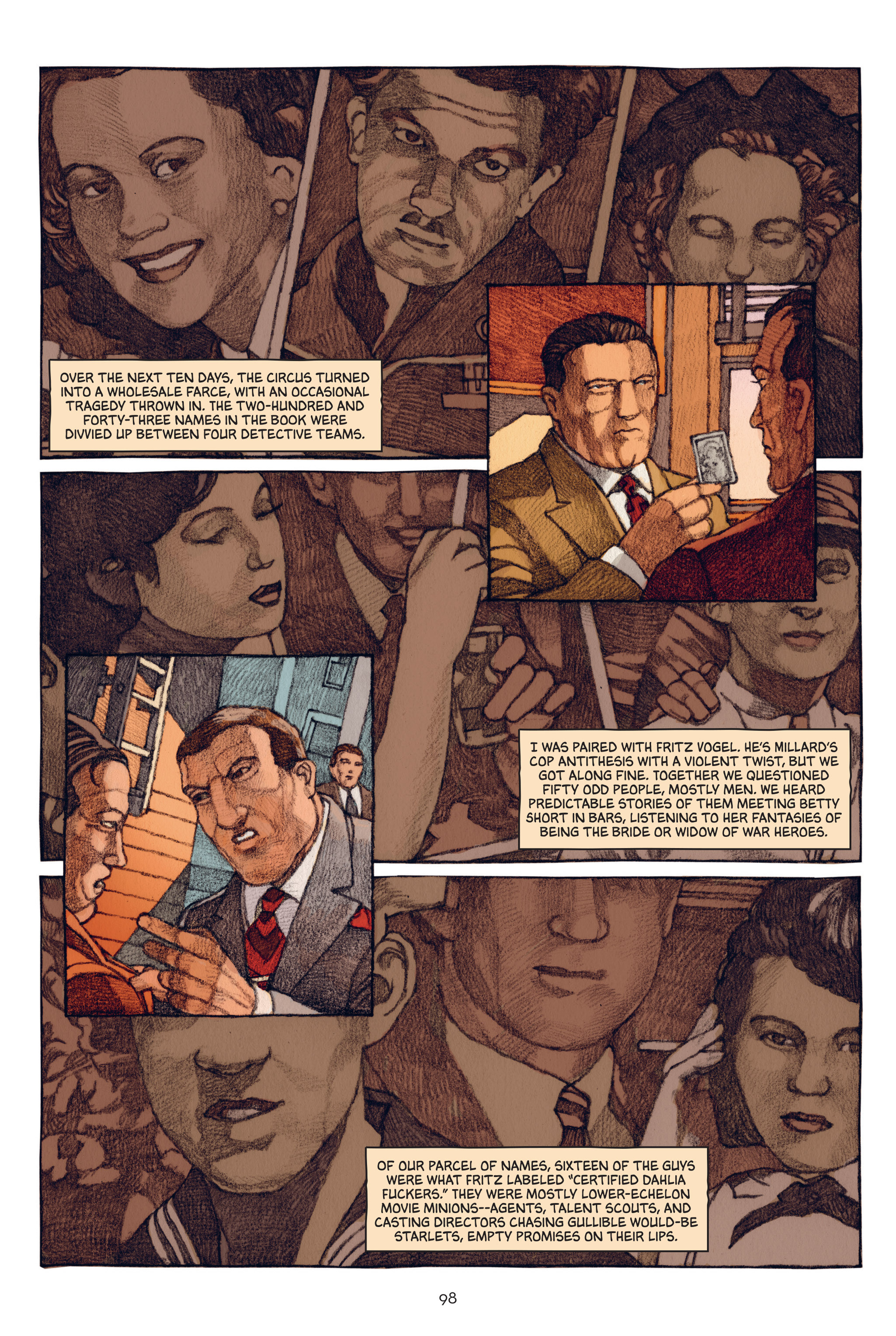 Read online The Black Dahlia comic -  Issue # Full - 99