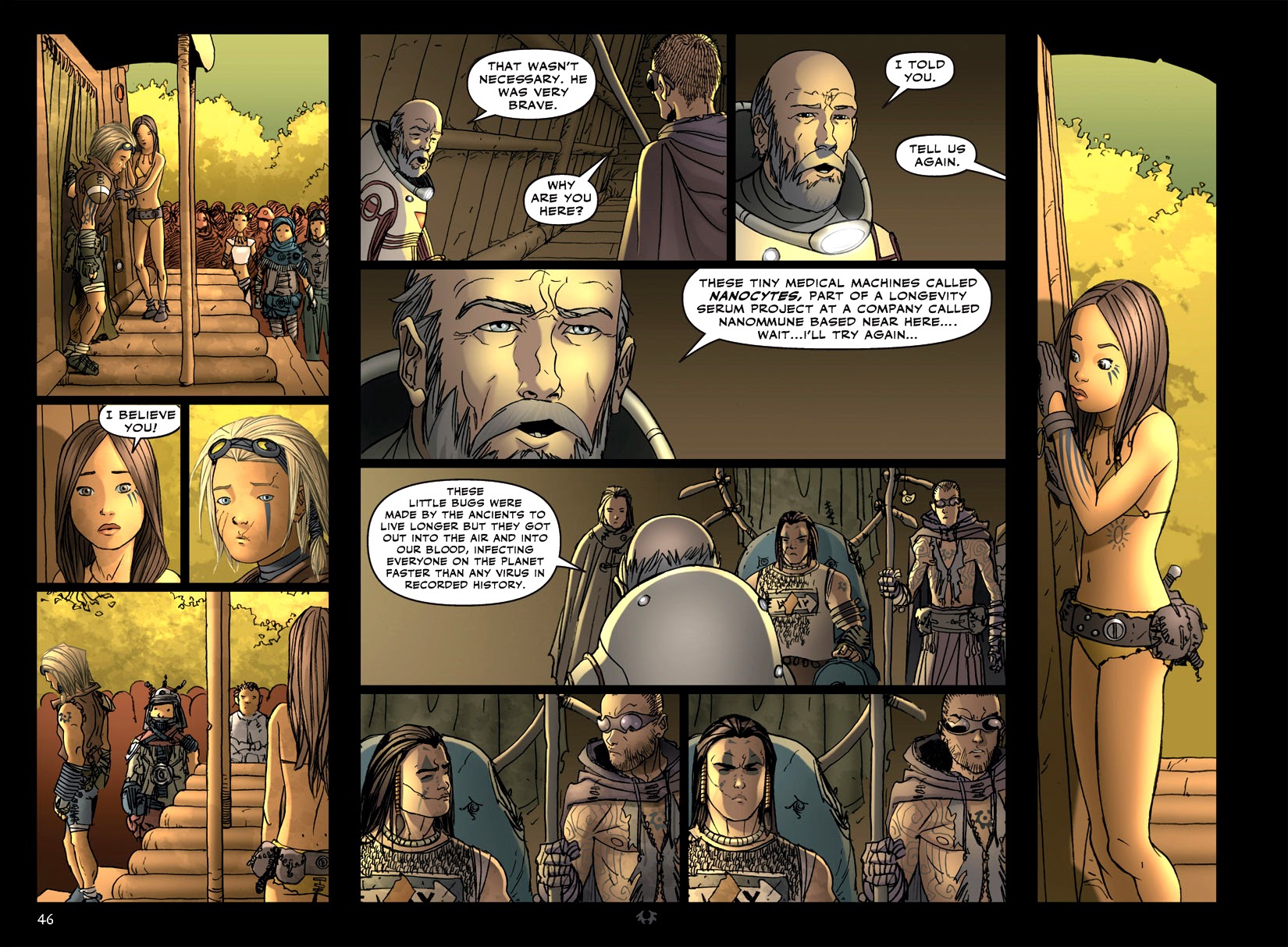 Read online Tribes: The Dog Years comic -  Issue #2 - 14