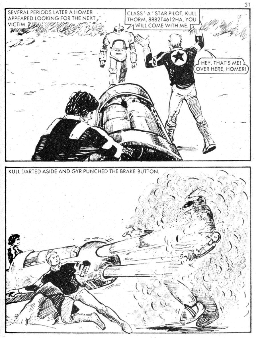 Read online Starblazer comic -  Issue #21 - 31