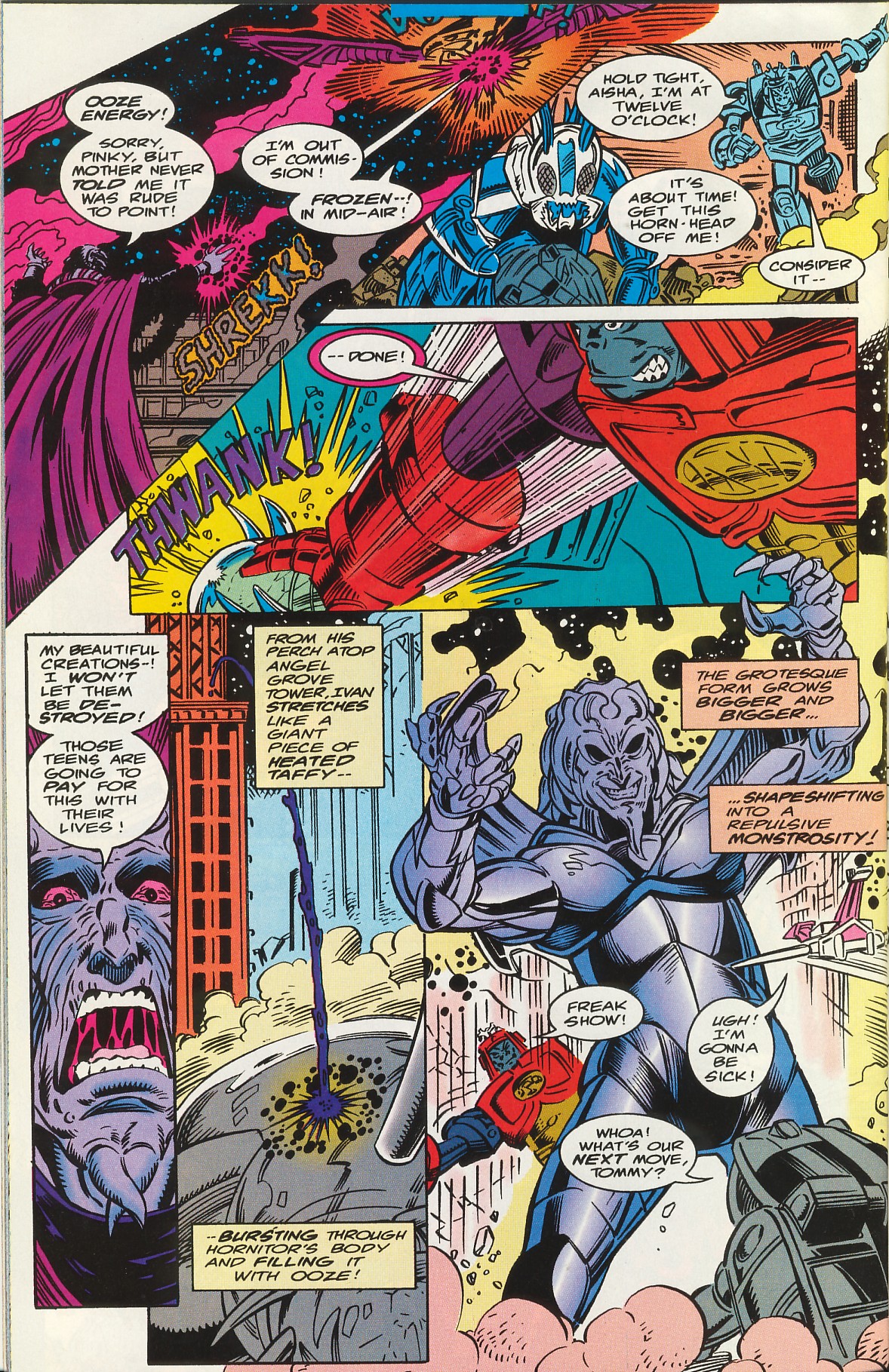 Read online Mighty Morphin' Power Rangers: The Movie comic -  Issue # Full - 36