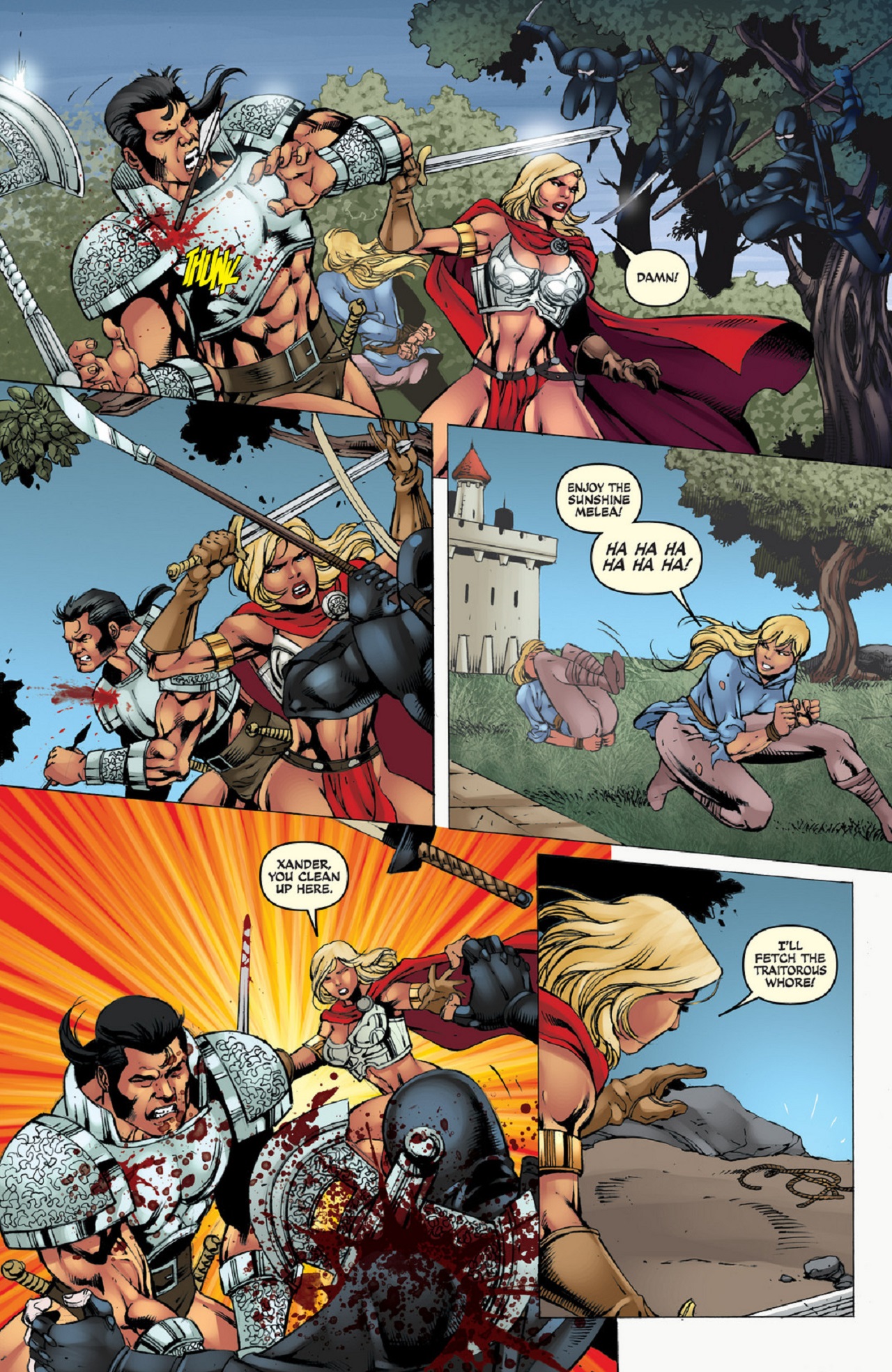 Read online Queen Sonja comic -  Issue #33 - 12