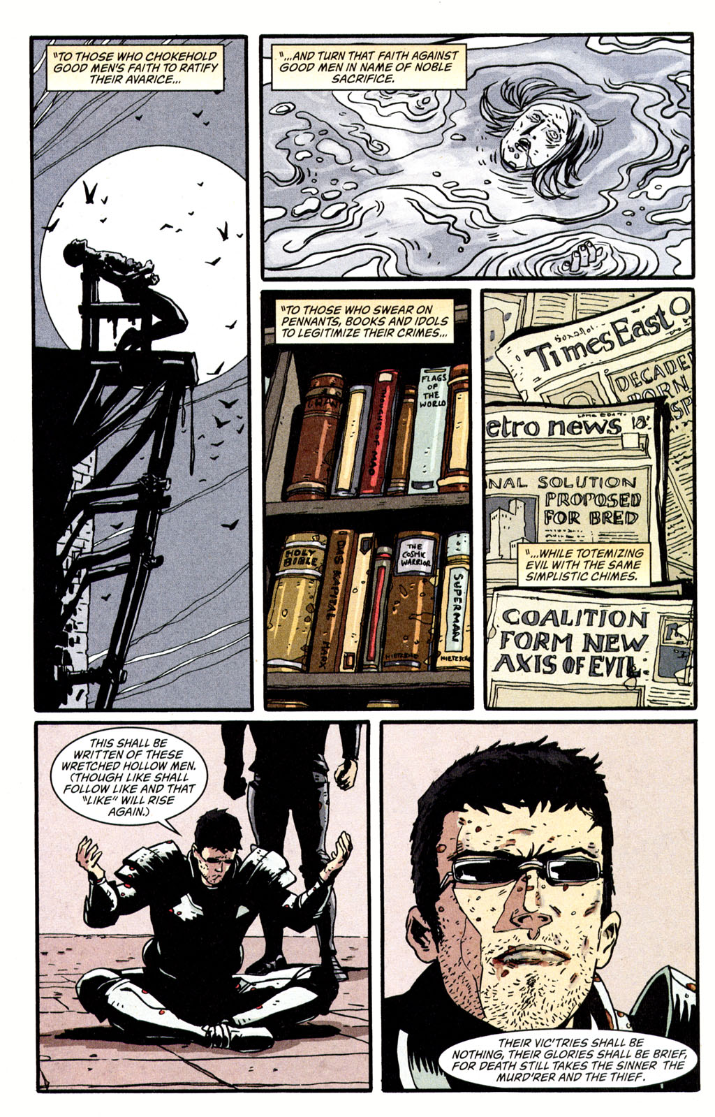 Read online Books of Magick: Life During Wartime comic -  Issue #12 - 14