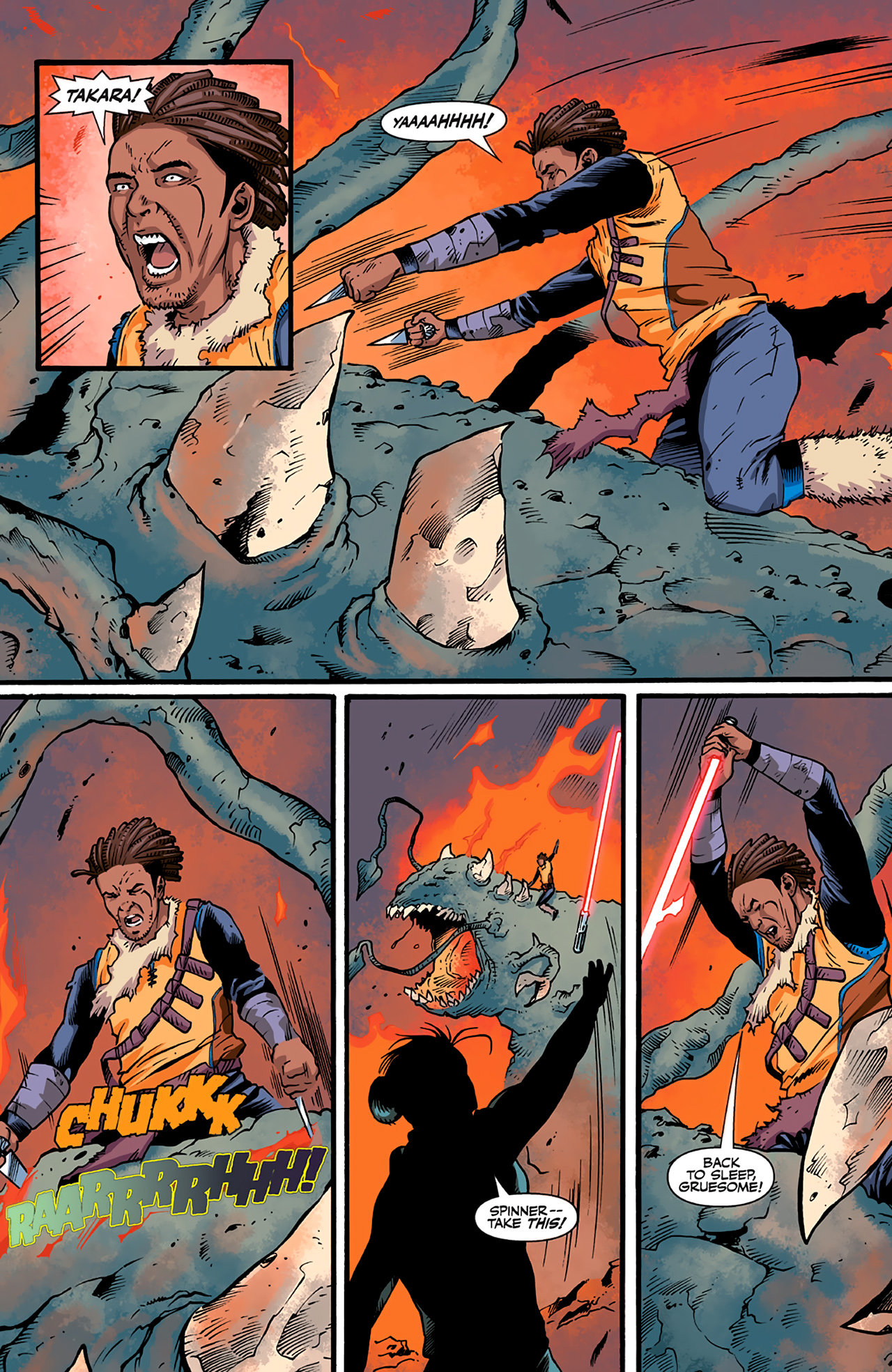 Read online Star Wars: Lost Tribe of the Sith - Spiral comic -  Issue #4 - 10