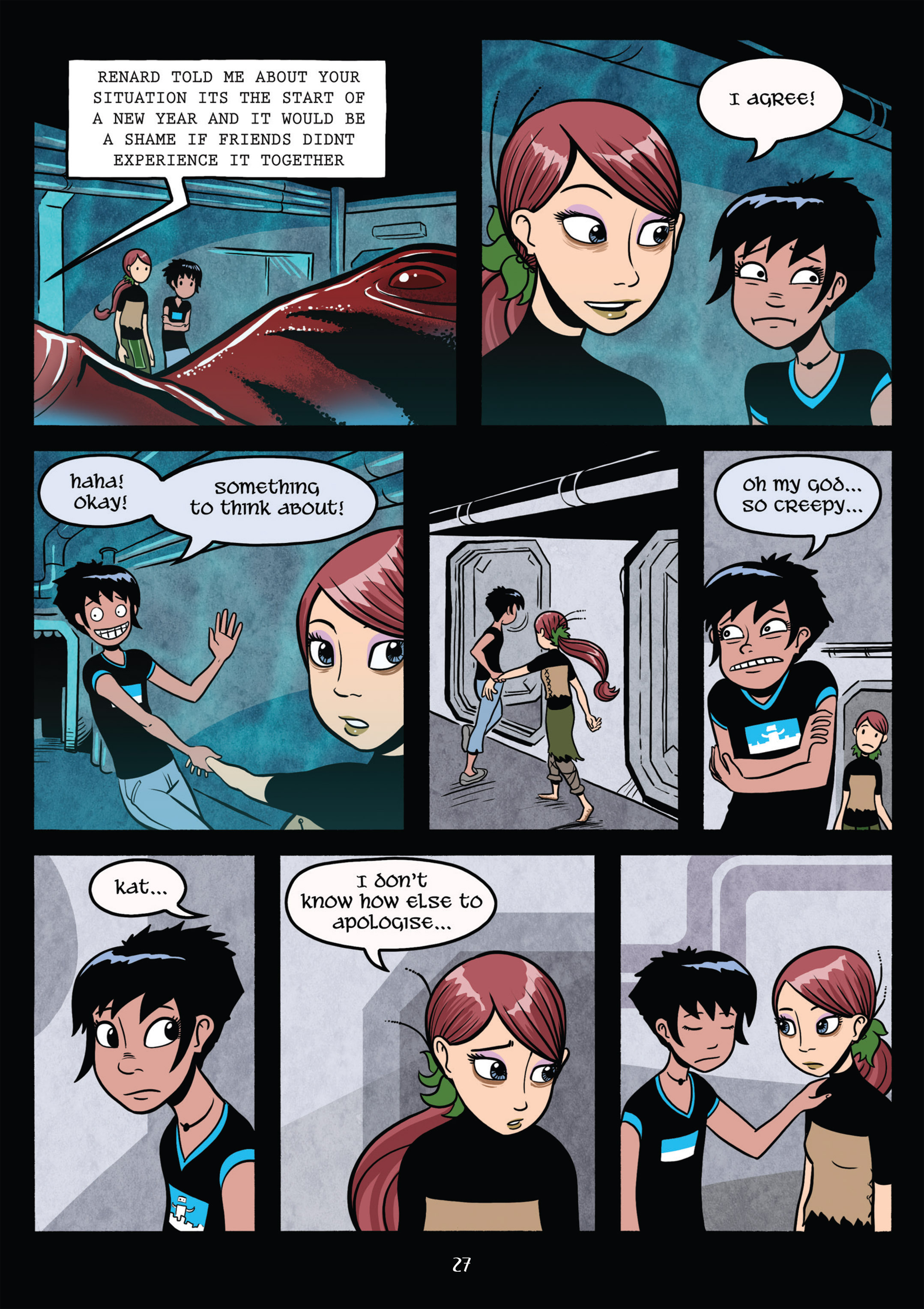 Read online Gunnerkrigg Court comic -  Issue # TPB 4 (Part 1) - 27