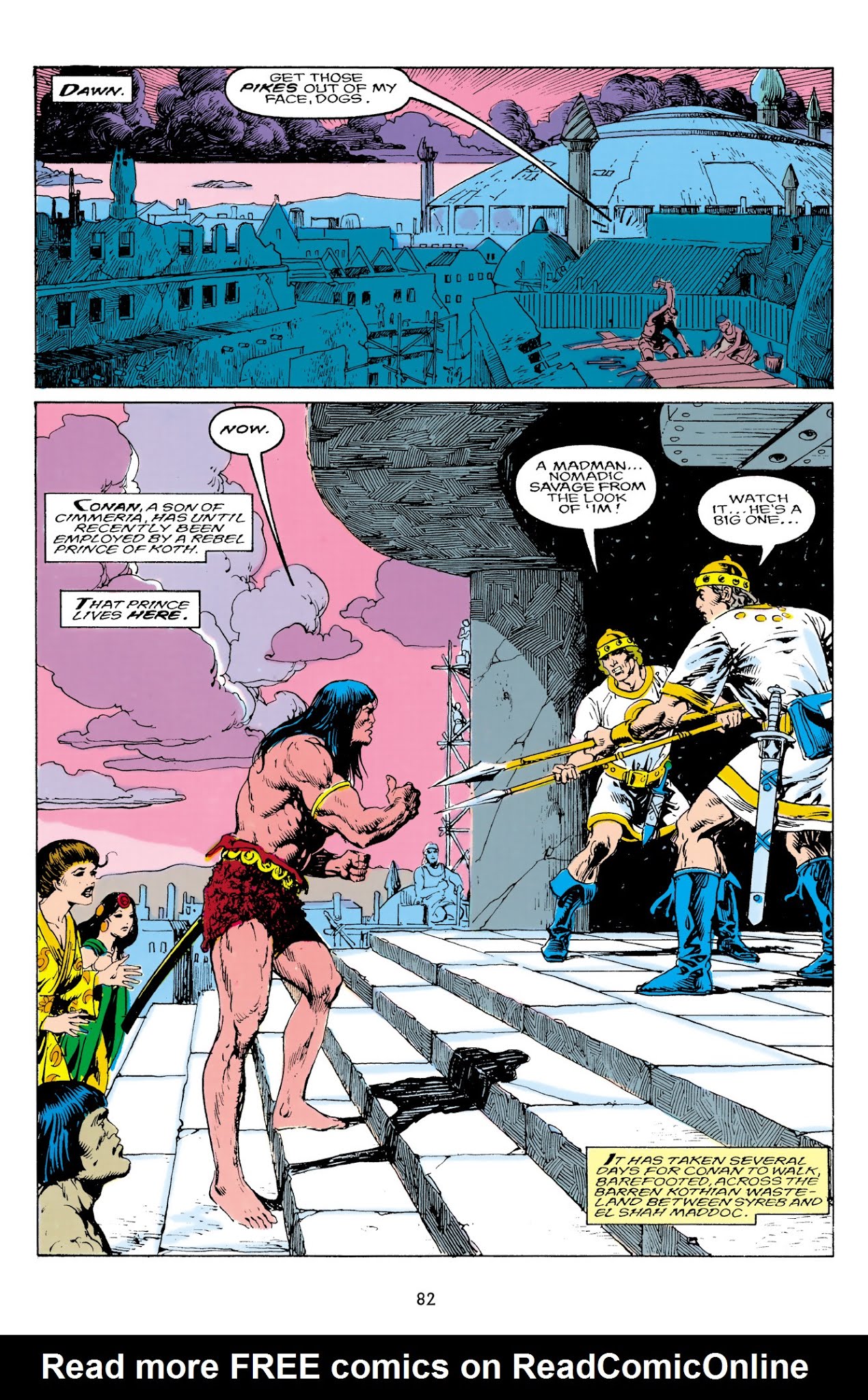 Read online The Chronicles of Conan comic -  Issue # TPB 27 (Part 1) - 82