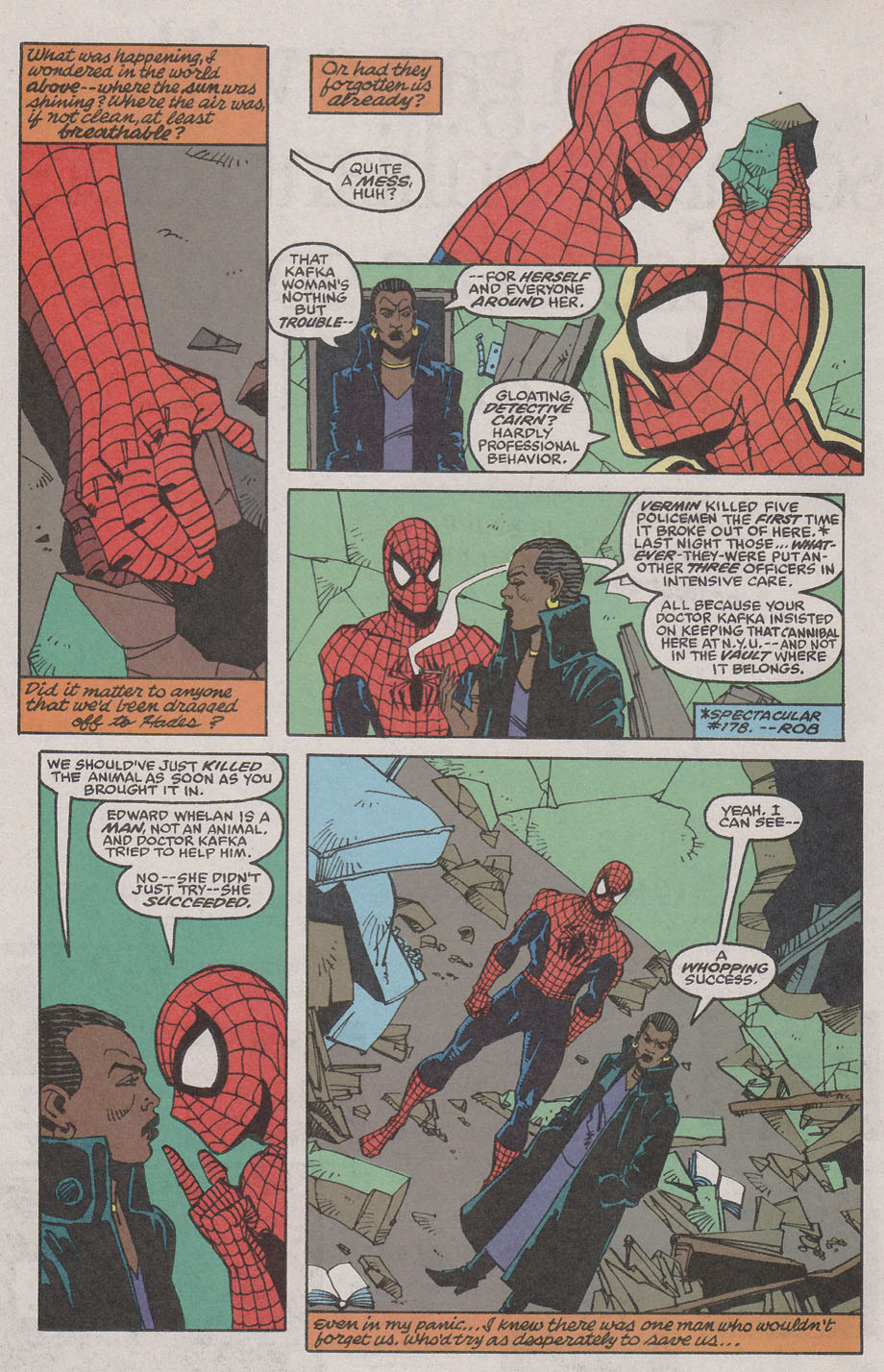 Read online The Spectacular Spider-Man (1976) comic -  Issue #195 - 6