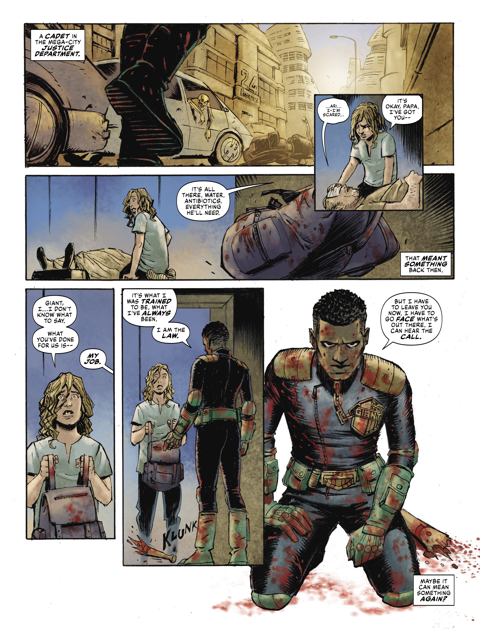 Read online Judge Dredd Megazine (Vol. 5) comic -  Issue #448 - 36