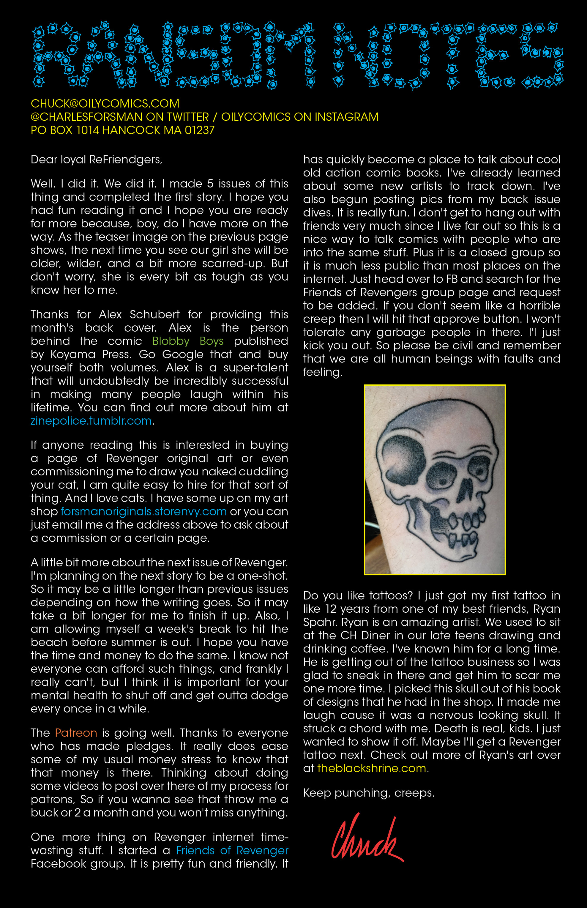 Read online Revenger comic -  Issue #5 - 27