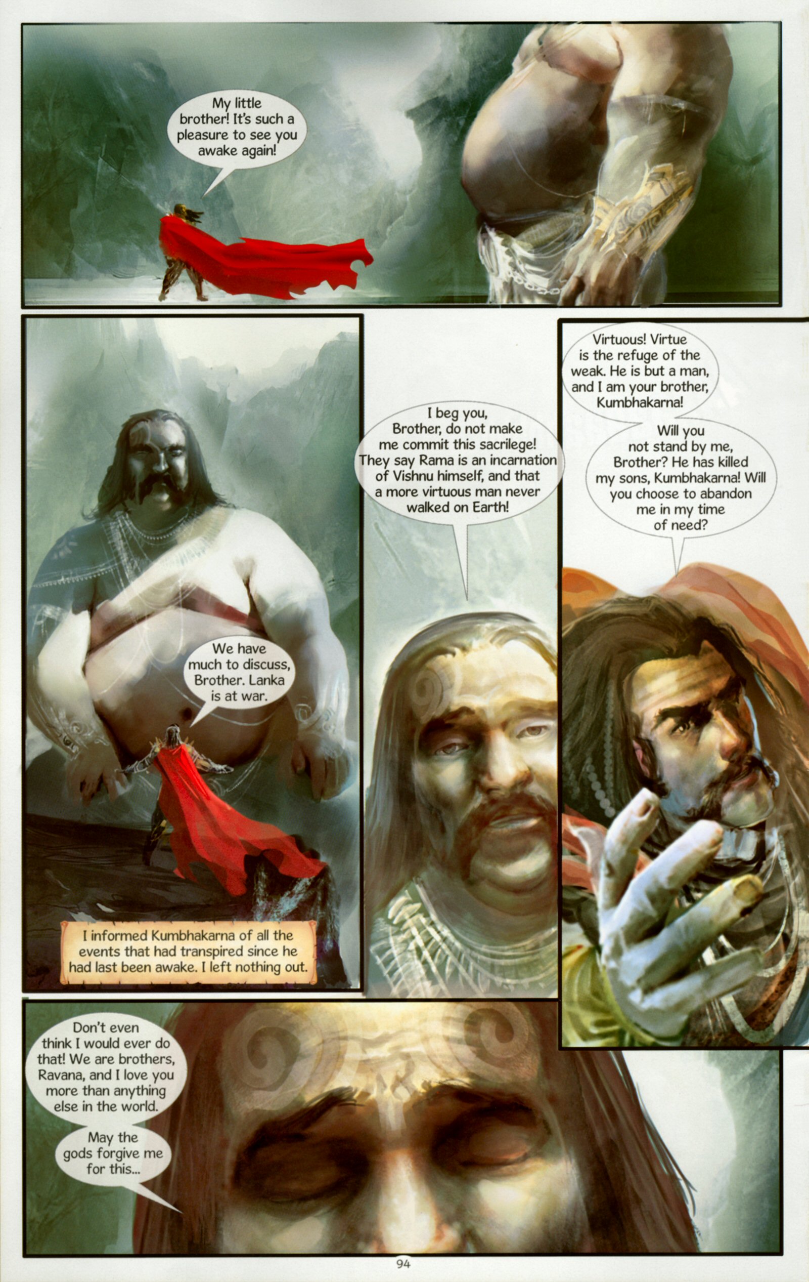 Read online Ravana: Roar of the Demon King comic -  Issue # Full - 96