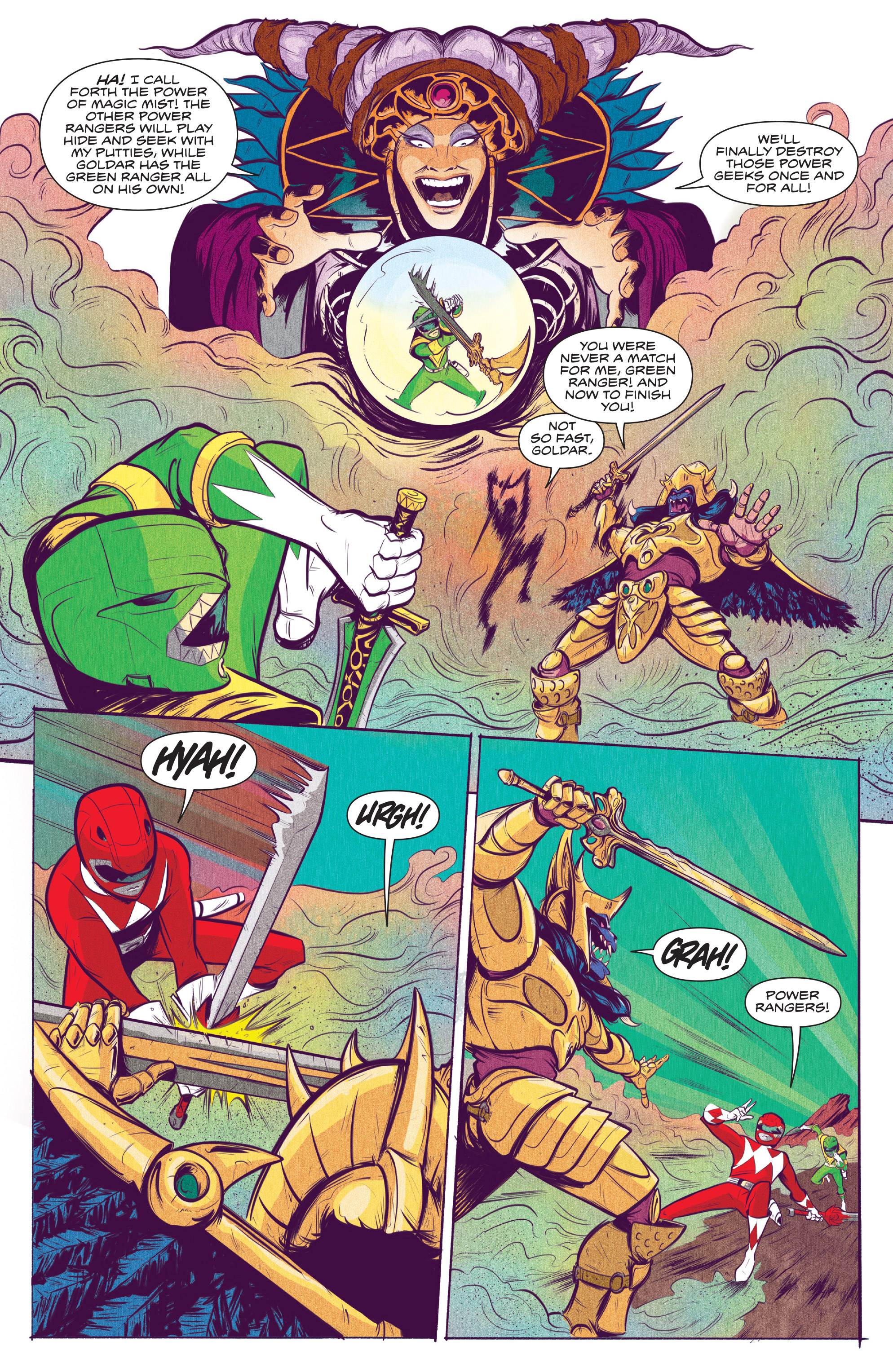 Read online Mighty Morphin Power Rangers: Lost Chronicles comic -  Issue # TPB 1 - 107