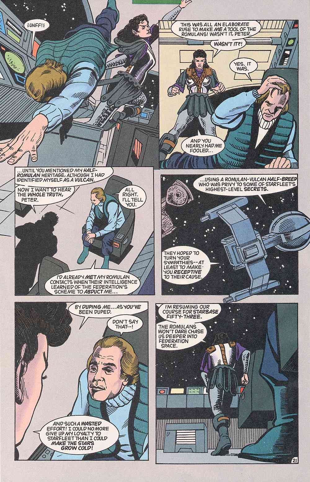Read online Star Trek (1989) comic -  Issue #51 - 22