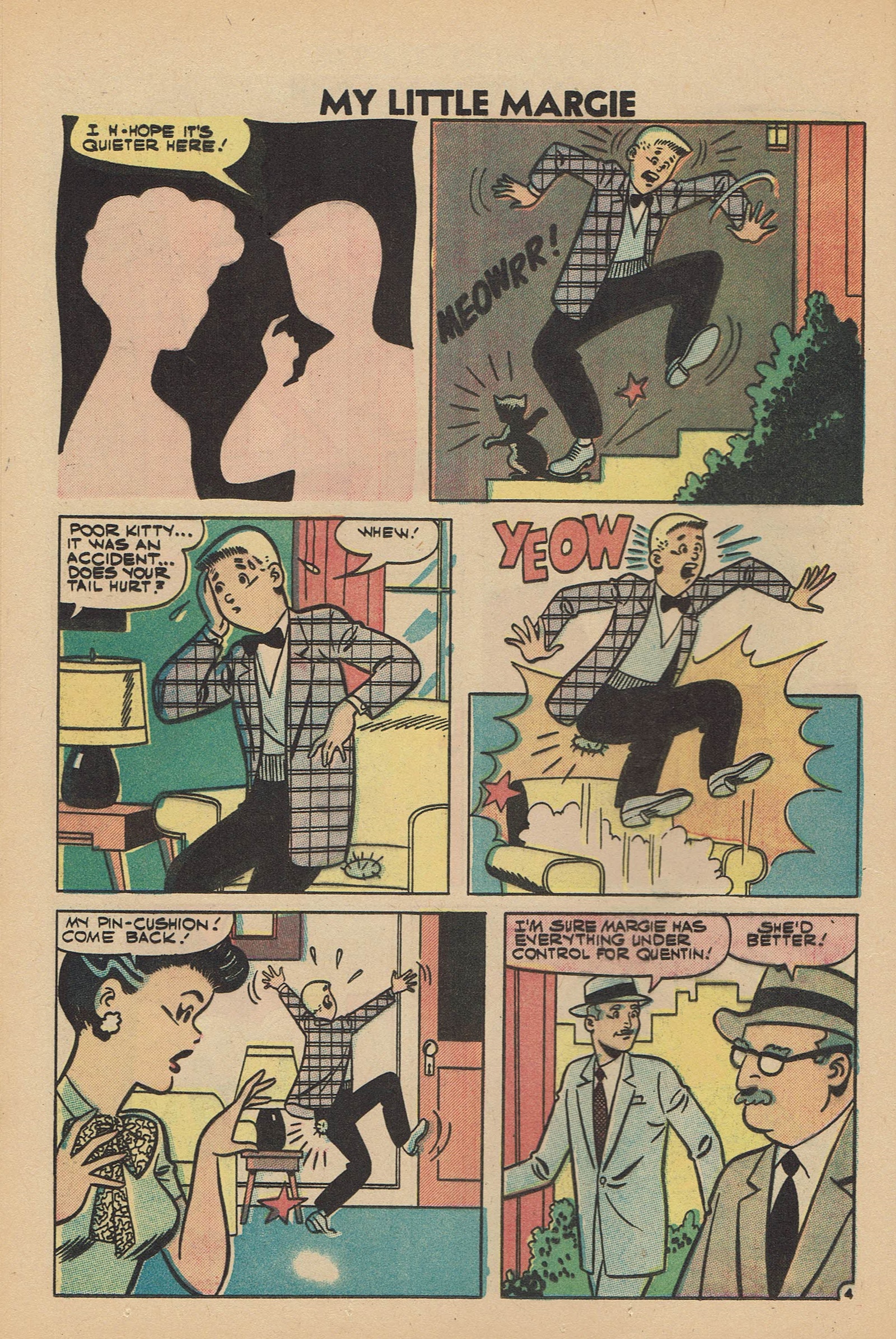 Read online My Little Margie (1954) comic -  Issue #24 - 12