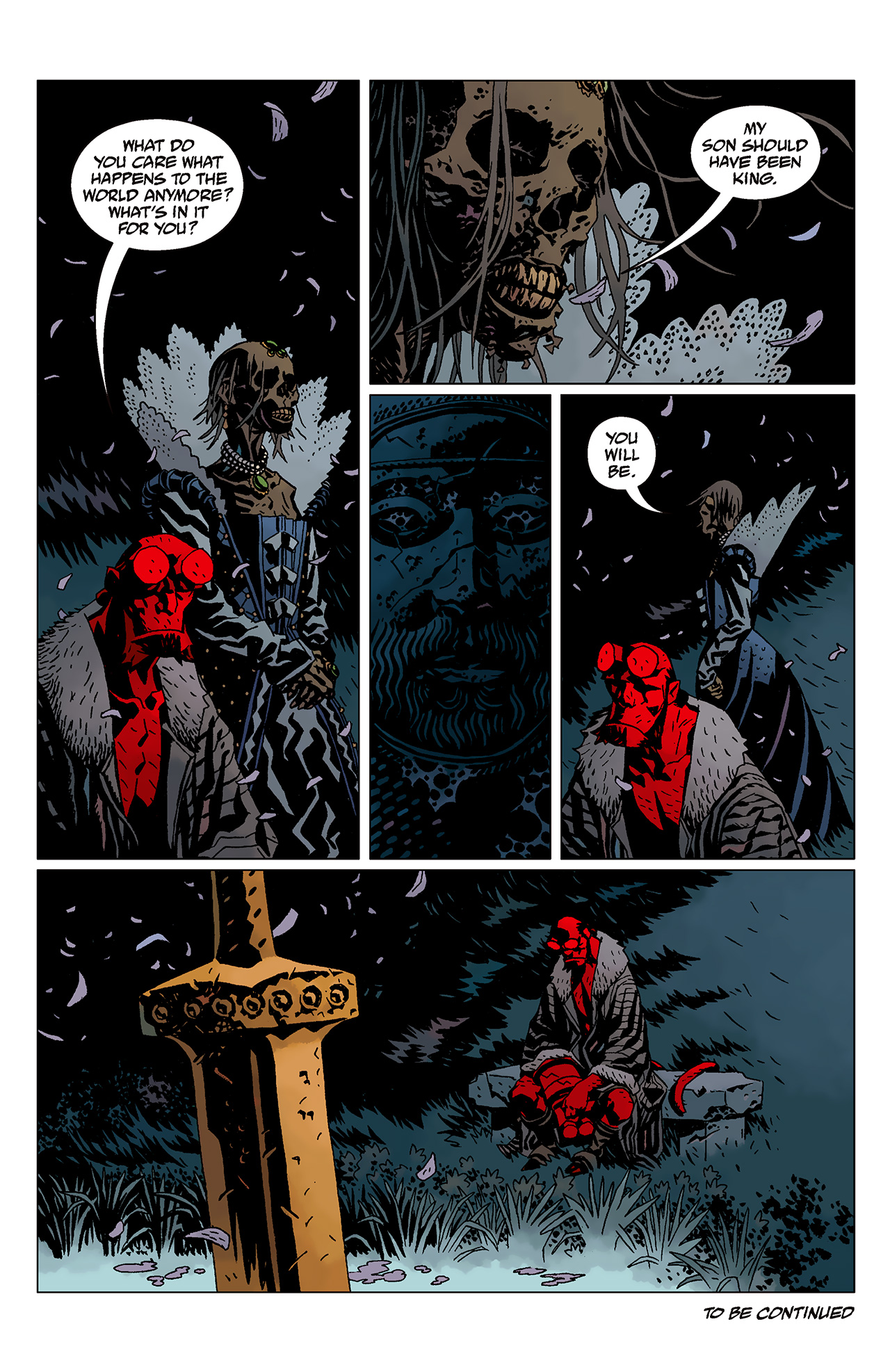 Read online Hellboy: The Wild Hunt comic -  Issue #6 - 20