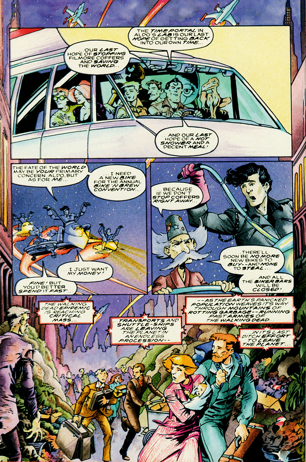 Read online Captain Sternn: Running Out of Time comic -  Issue #5 - 6