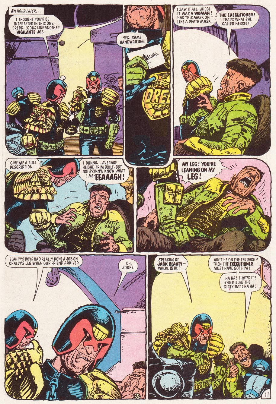 Read online Judge Dredd (1983) comic -  Issue #34 - 11