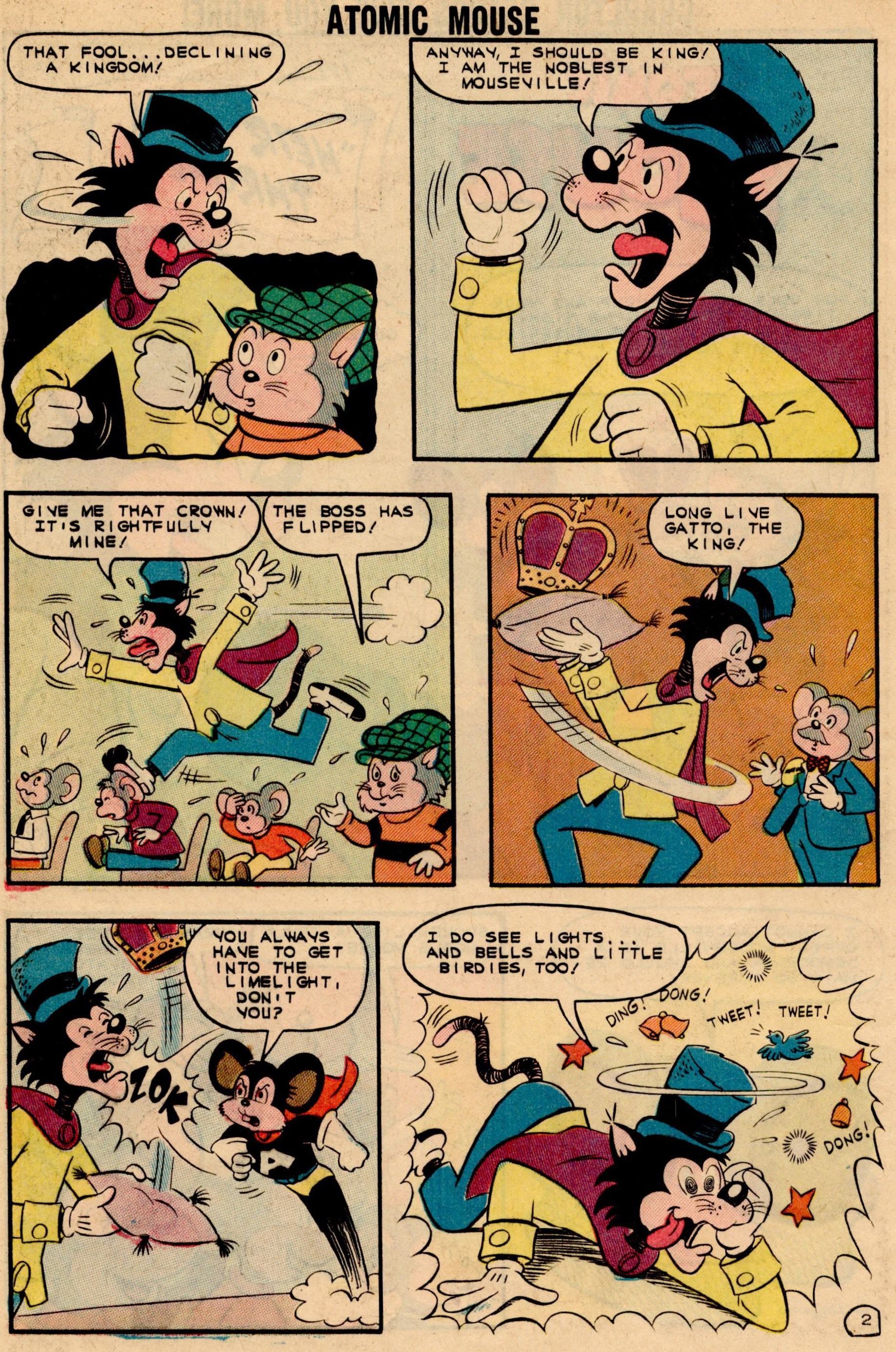Read online Atomic Mouse comic -  Issue #49 - 4