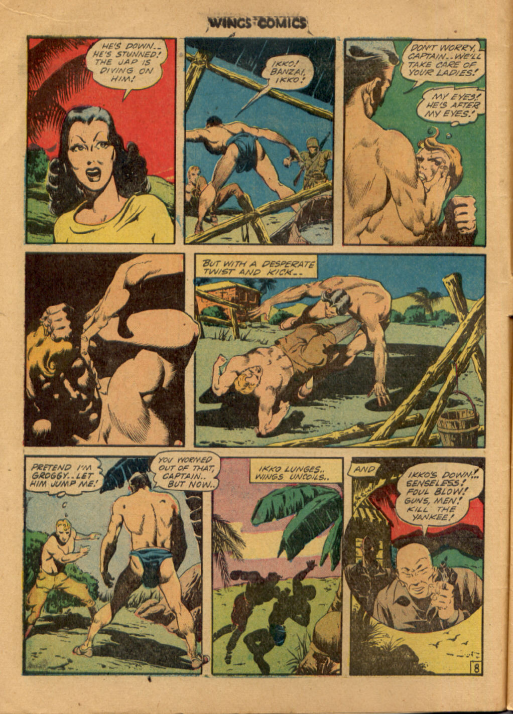 Read online Wings Comics comic -  Issue #38 - 10