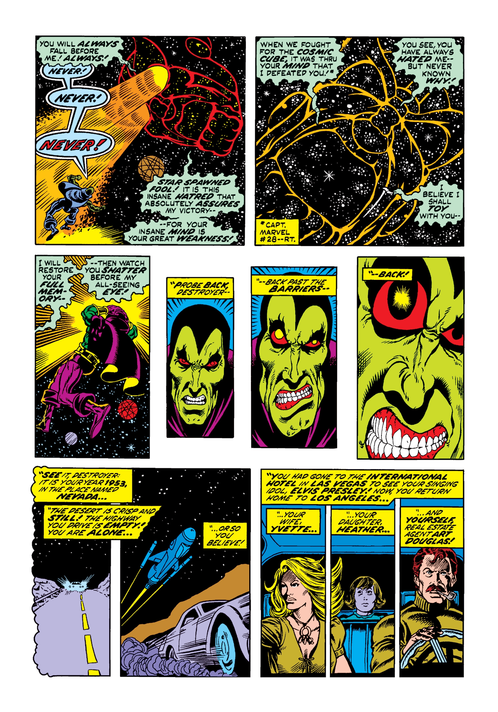 Read online Marvel Masterworks: Captain Marvel comic -  Issue # TPB 3 (Part 3) - 43