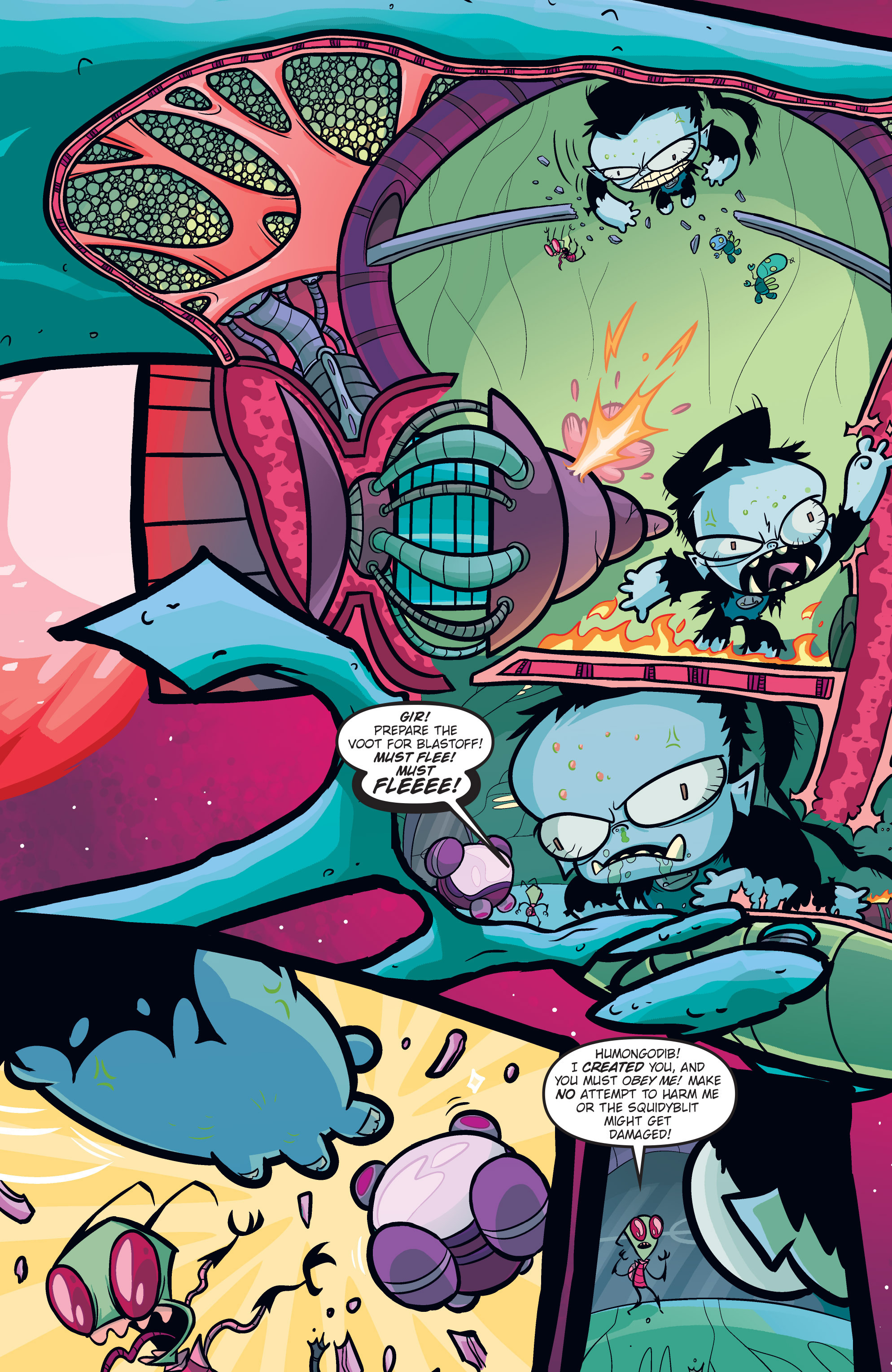 Read online Invader Zim comic -  Issue #13 - 16