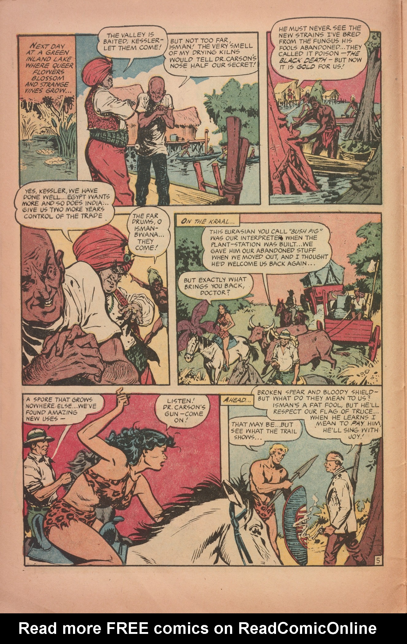 Read online Jungle Comics comic -  Issue #149 - 8