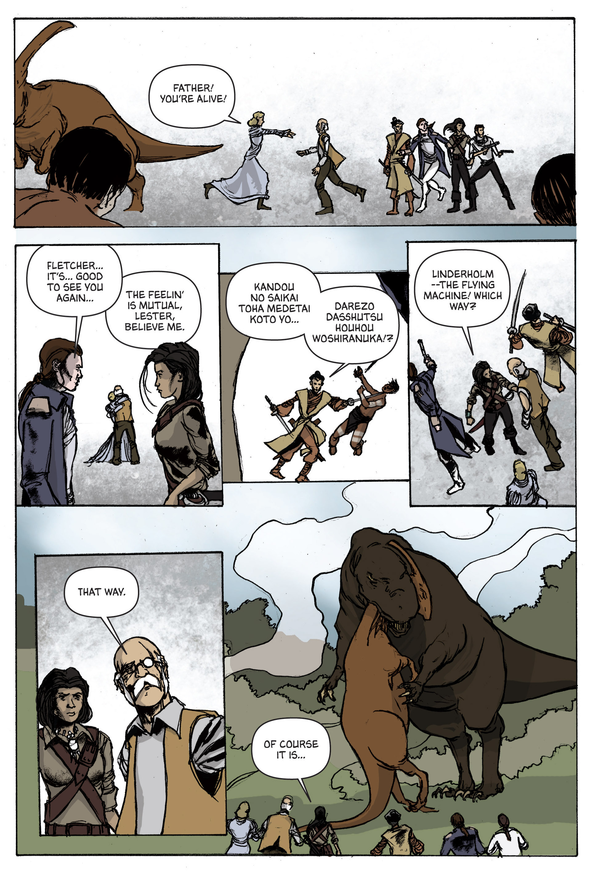 Read online Pirates of the Lost World comic -  Issue # TPB - 81