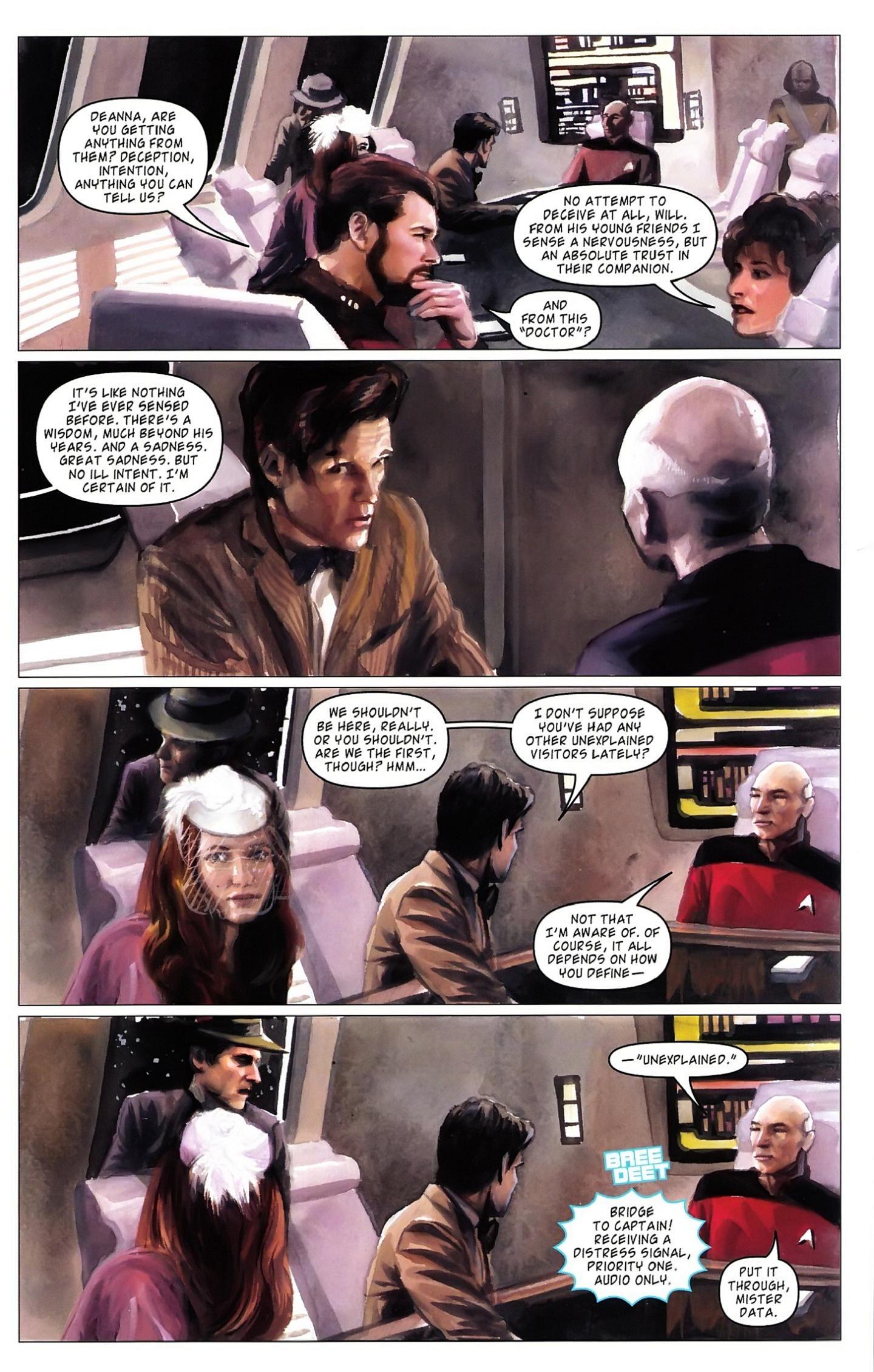 Read online Star Trek: The Next Generation/Doctor Who: Assimilation² comic -  Issue #2 - 22