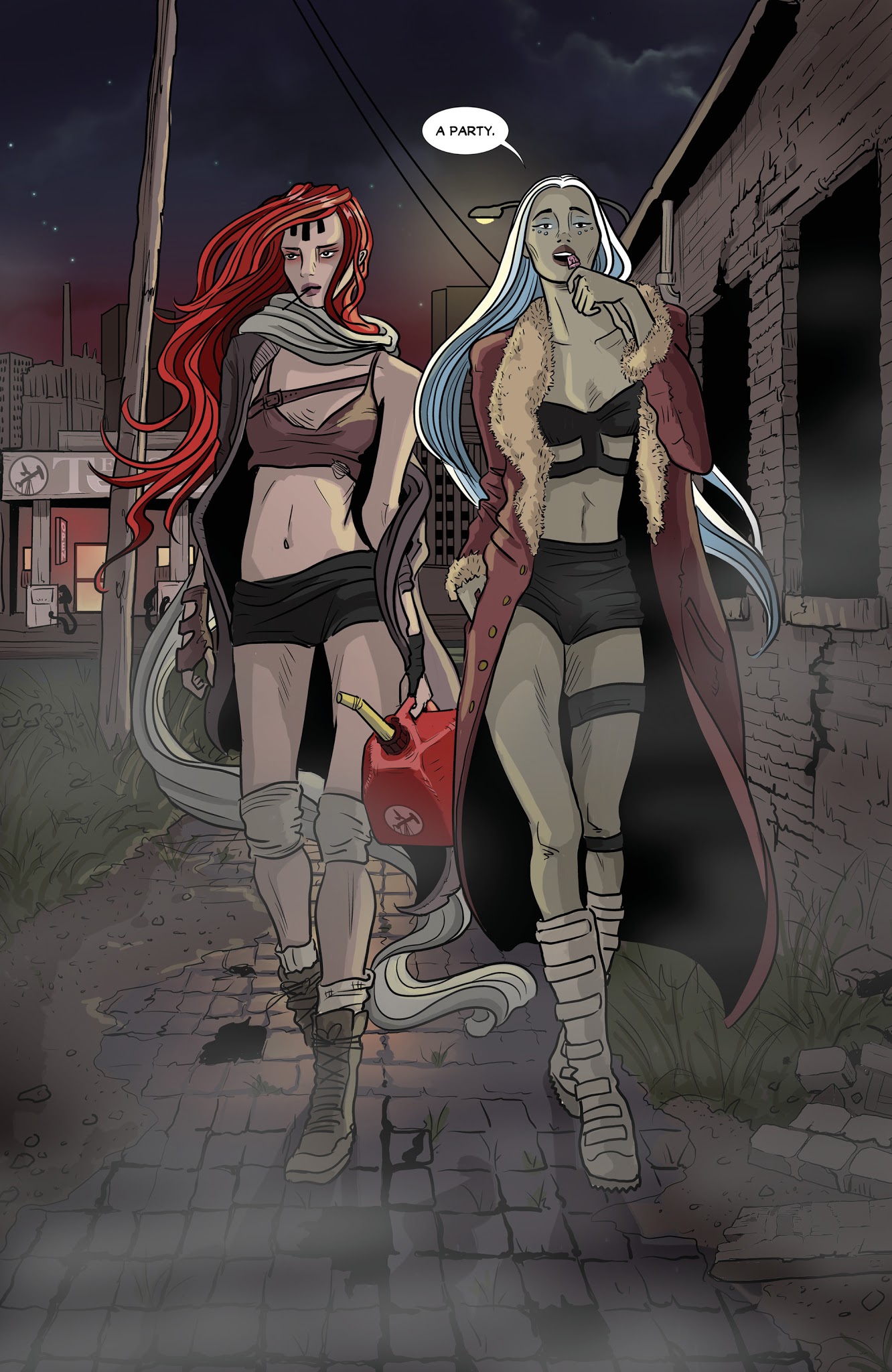 Read online Skin & Earth comic -  Issue #4 - 6