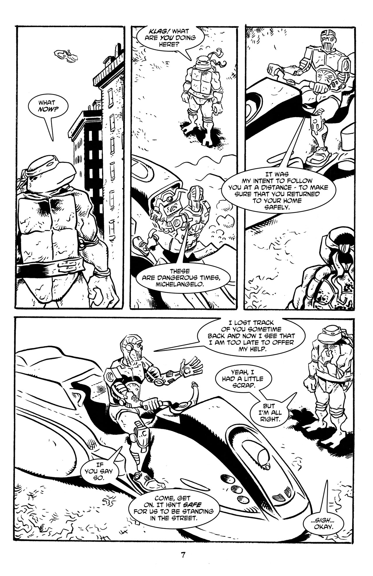 Read online Michelangelo The Third Kind comic -  Issue #2 - 9