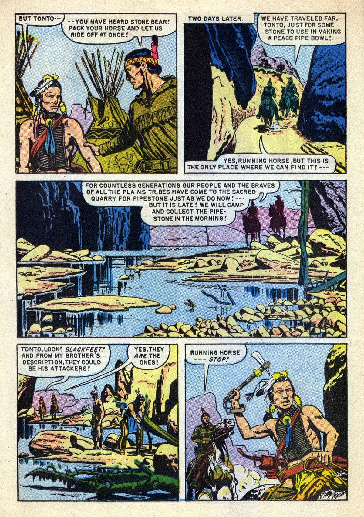 Read online Lone Ranger's Companion Tonto comic -  Issue #33 - 16