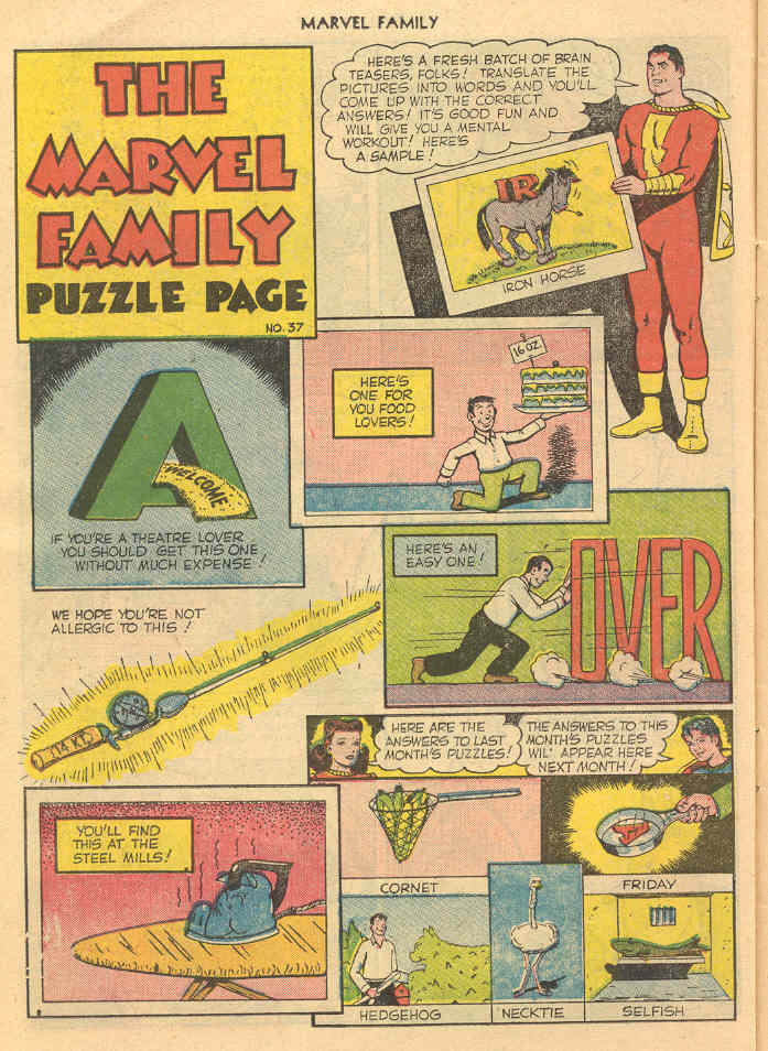 Read online The Marvel Family comic -  Issue #57 - 14