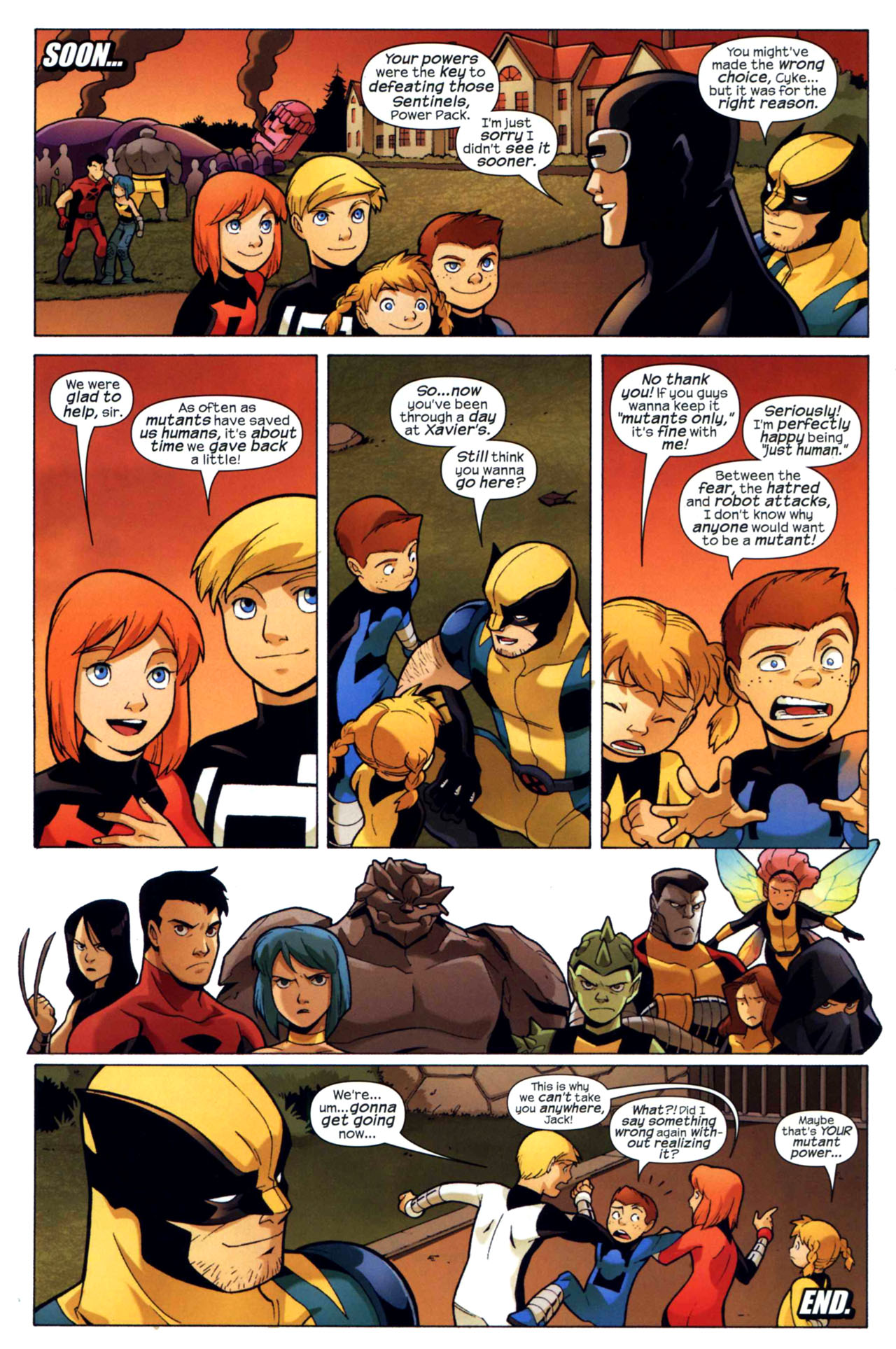 Read online Wolverine and Power Pack comic -  Issue #2 - 21