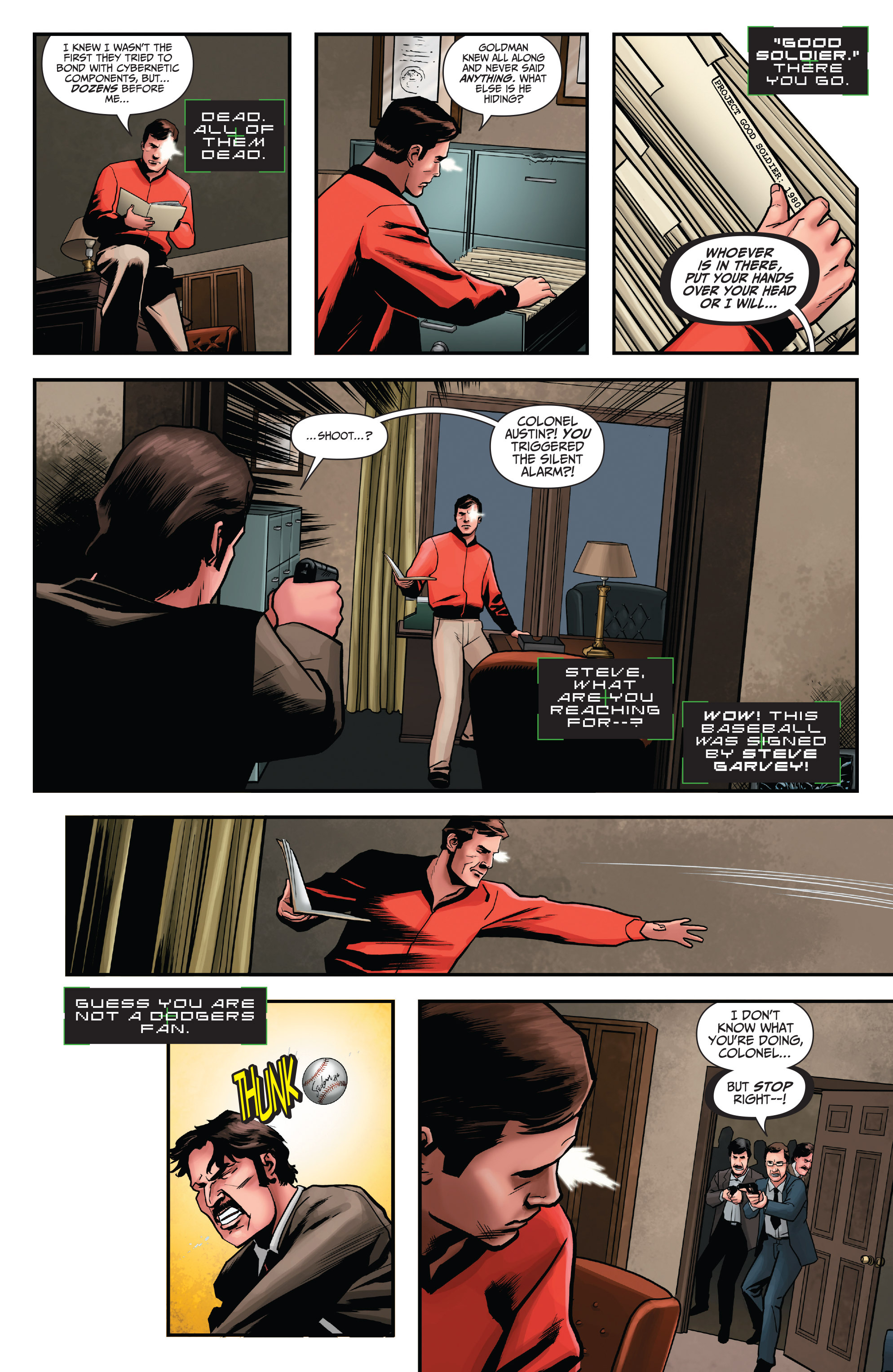Read online The Six Million Dollar Man: Fall of Man comic -  Issue #1 - 18