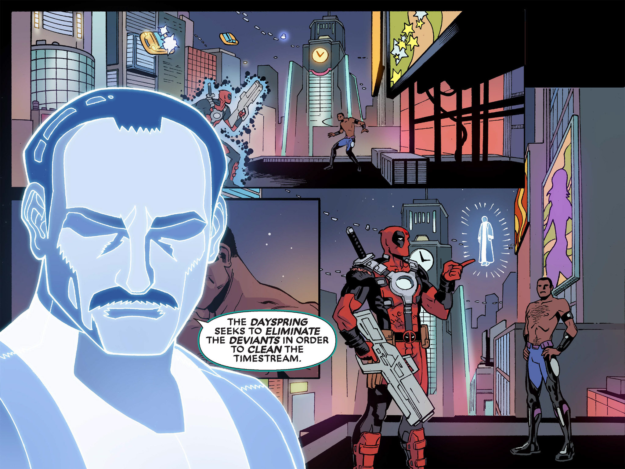 Read online Deadpool & Cable: Split Second Infinite Comic comic -  Issue #6 - 32