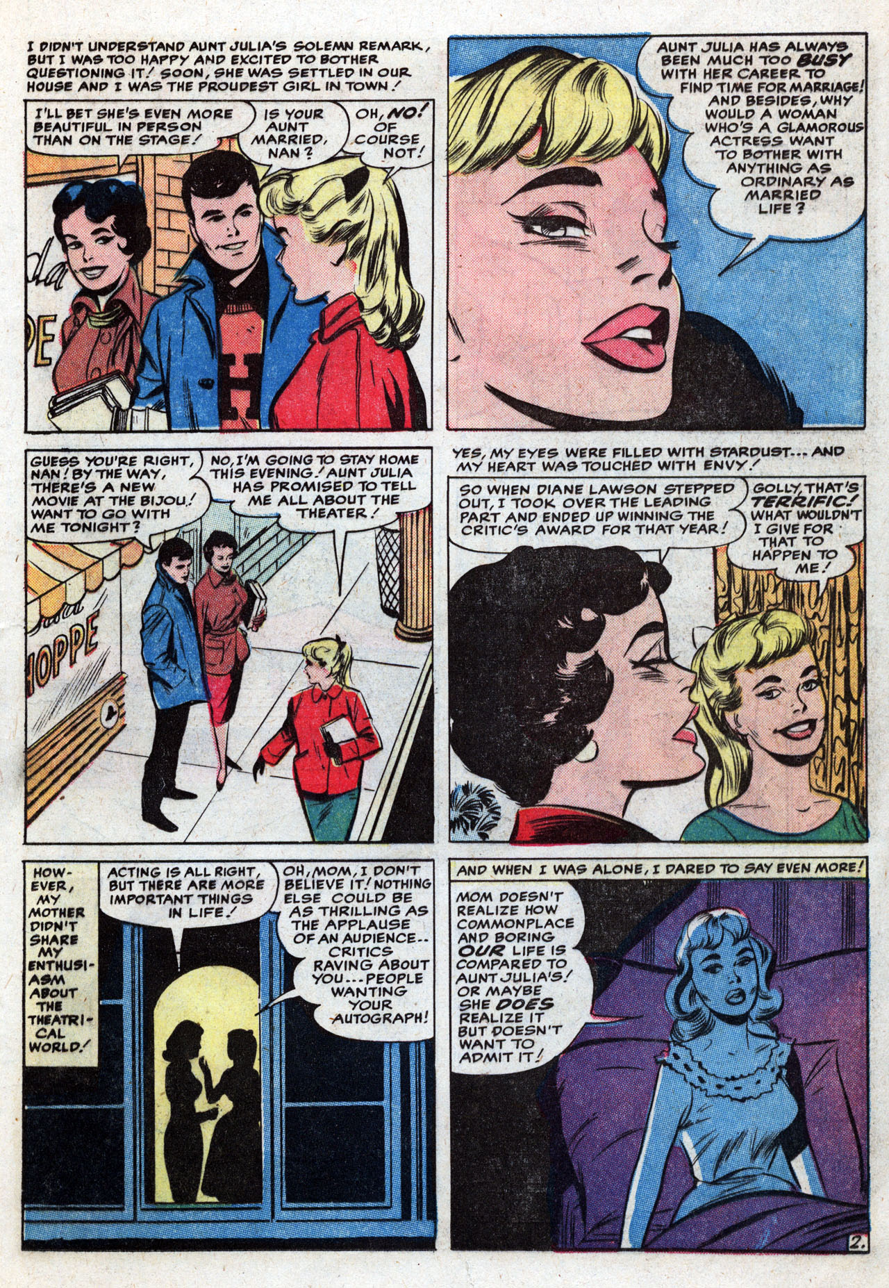 Read online Teen-Age Romance comic -  Issue #80 - 21