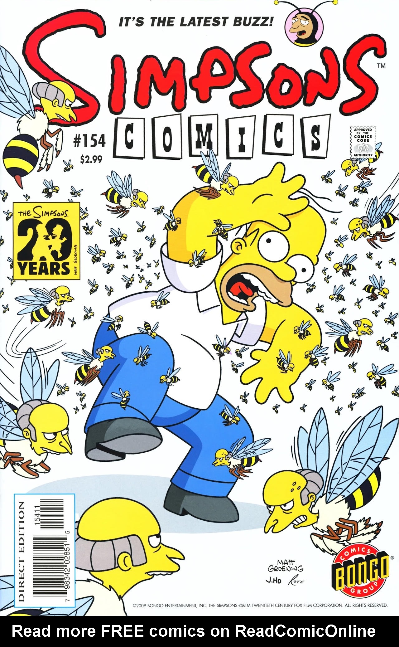 Read online Simpsons Comics comic -  Issue #154 - 1