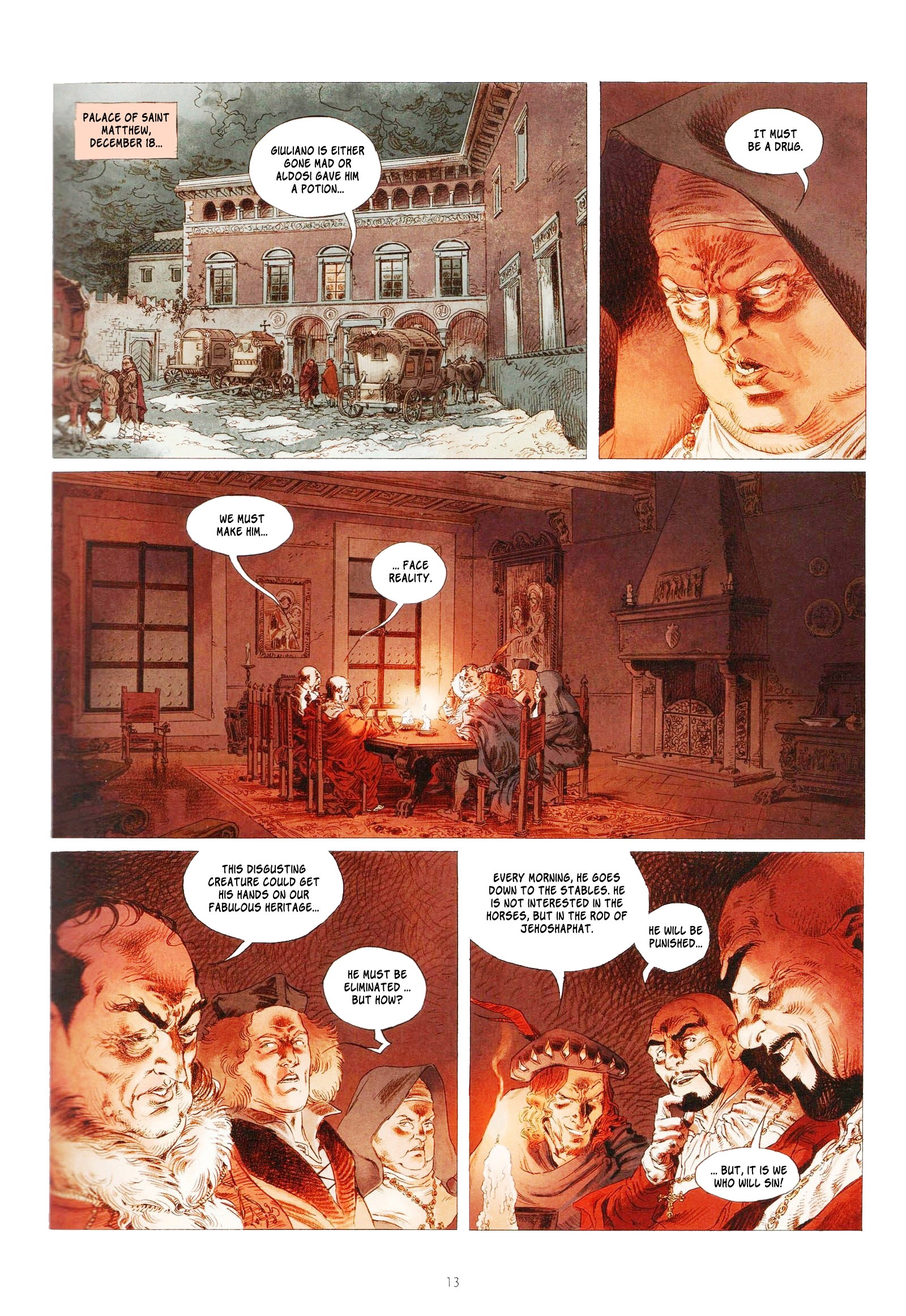 Read online The Terrible Pope comic -  Issue #2 - 13