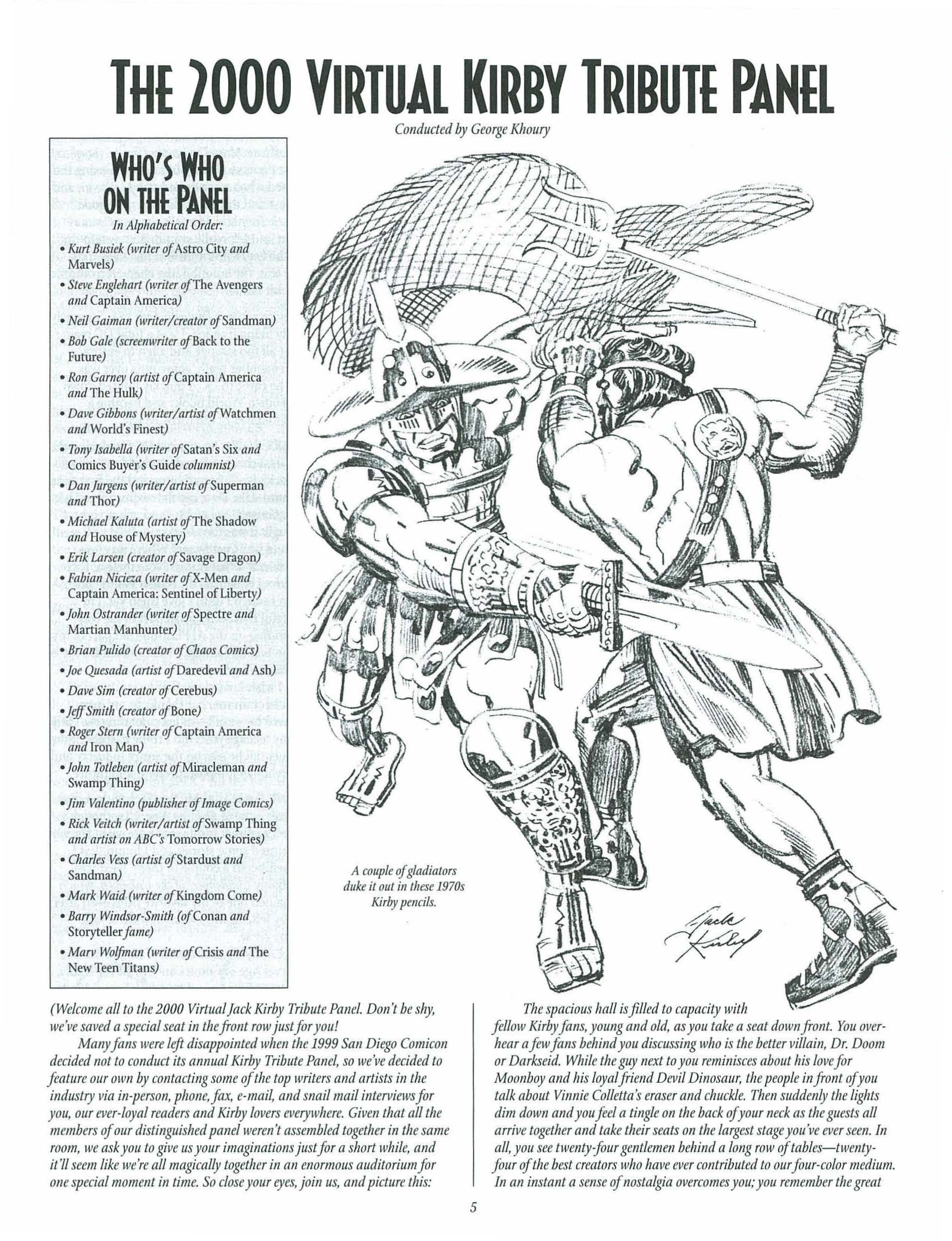 Read online The Jack Kirby Collector comic -  Issue #27 - 5