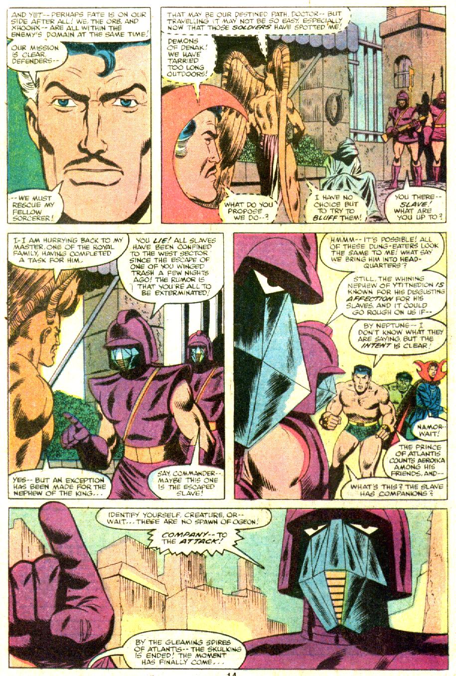 Read online The Defenders (1972) comic -  Issue #81 - 9