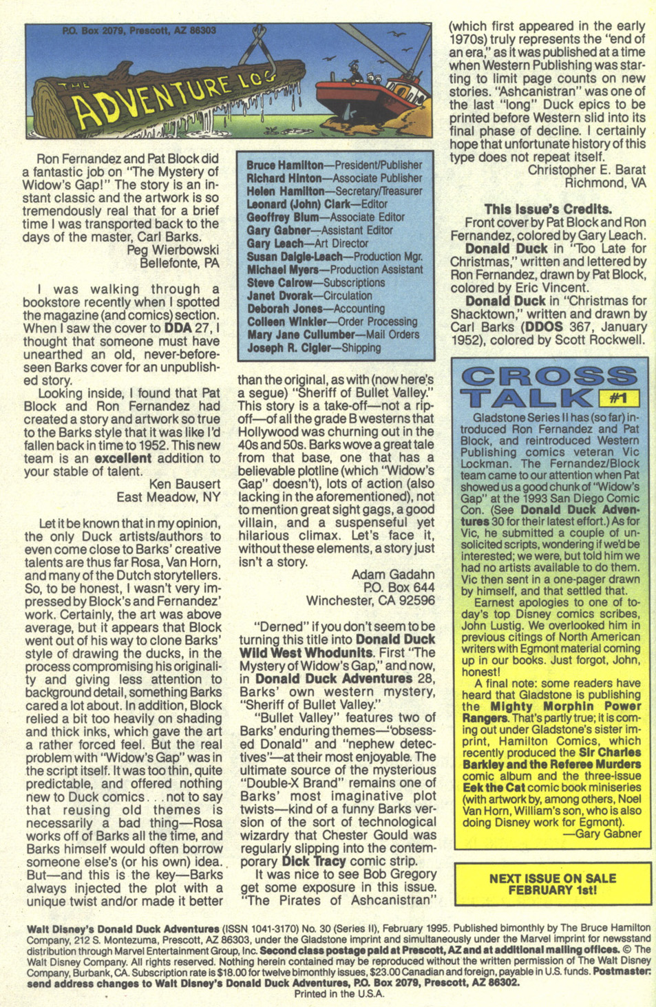 Read online Walt Disney's Donald Duck Adventures (1987) comic -  Issue #30 - 66